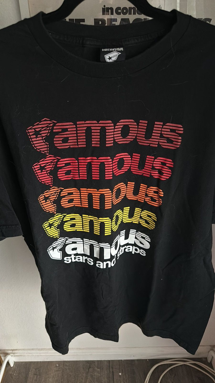 Famous Stars And Straps Famous Stars & Straps Men's Black T-Shirt Size xxl Logo tee Size US XXL / EU 58 / 5 - 2 Thumbnail