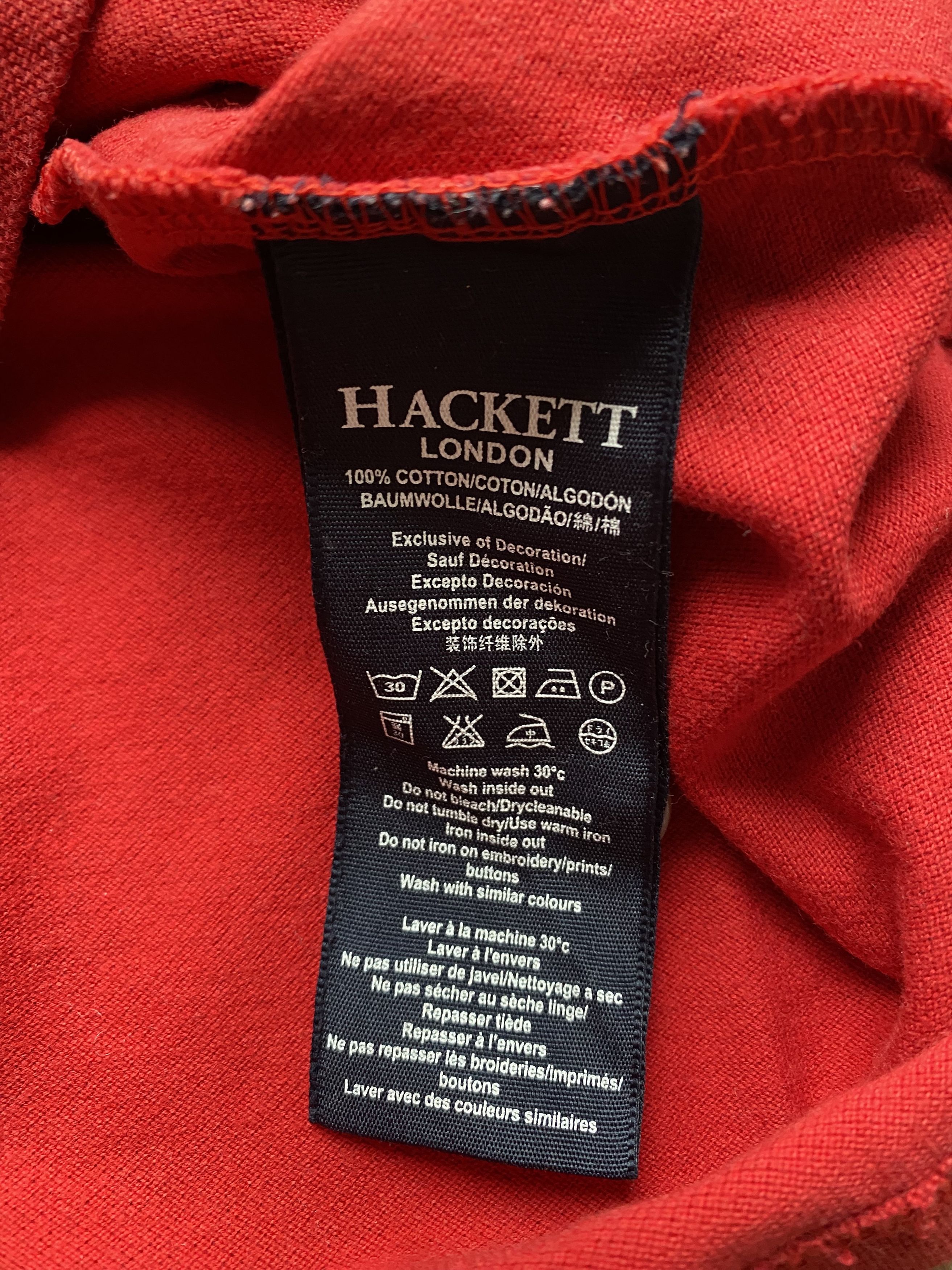 Hackett × Vintage Hackett Polo Shirt polo army team Size US M / EU 48-50 / 2 - 7 Thumbnail