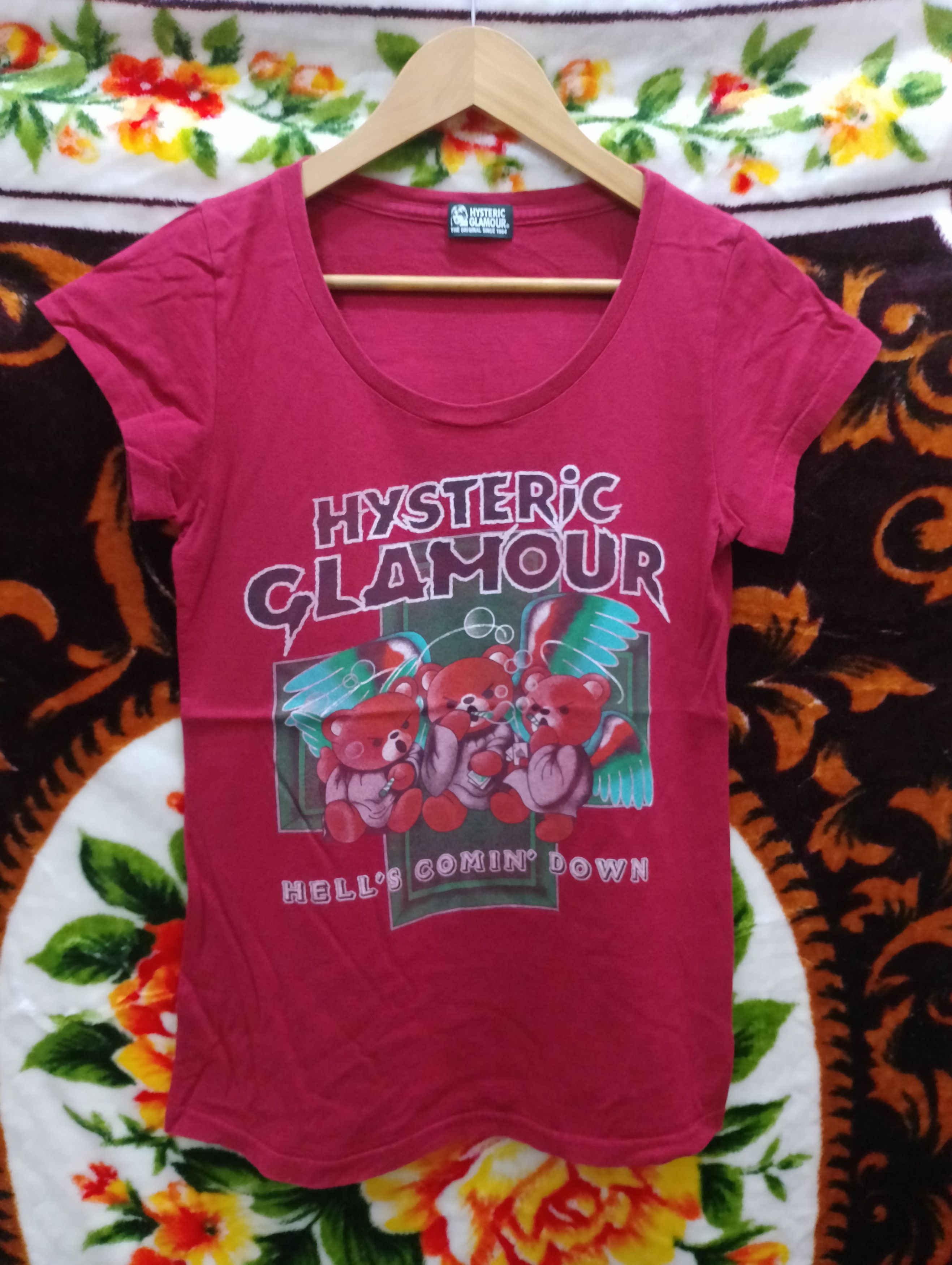 Hysteric Glamour Hell's Comin' Down Tee