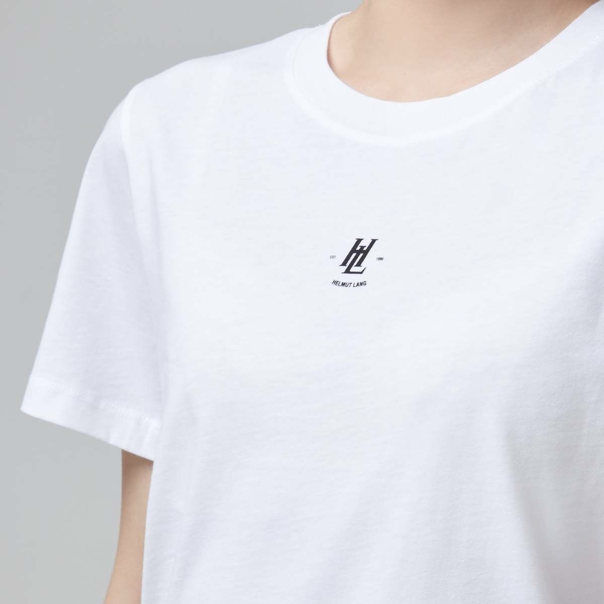 Helmut Lang Helmut Lang HL Baby Tee in White Size XS / US 0-2 / IT 36-38 - 2 Thumbnail