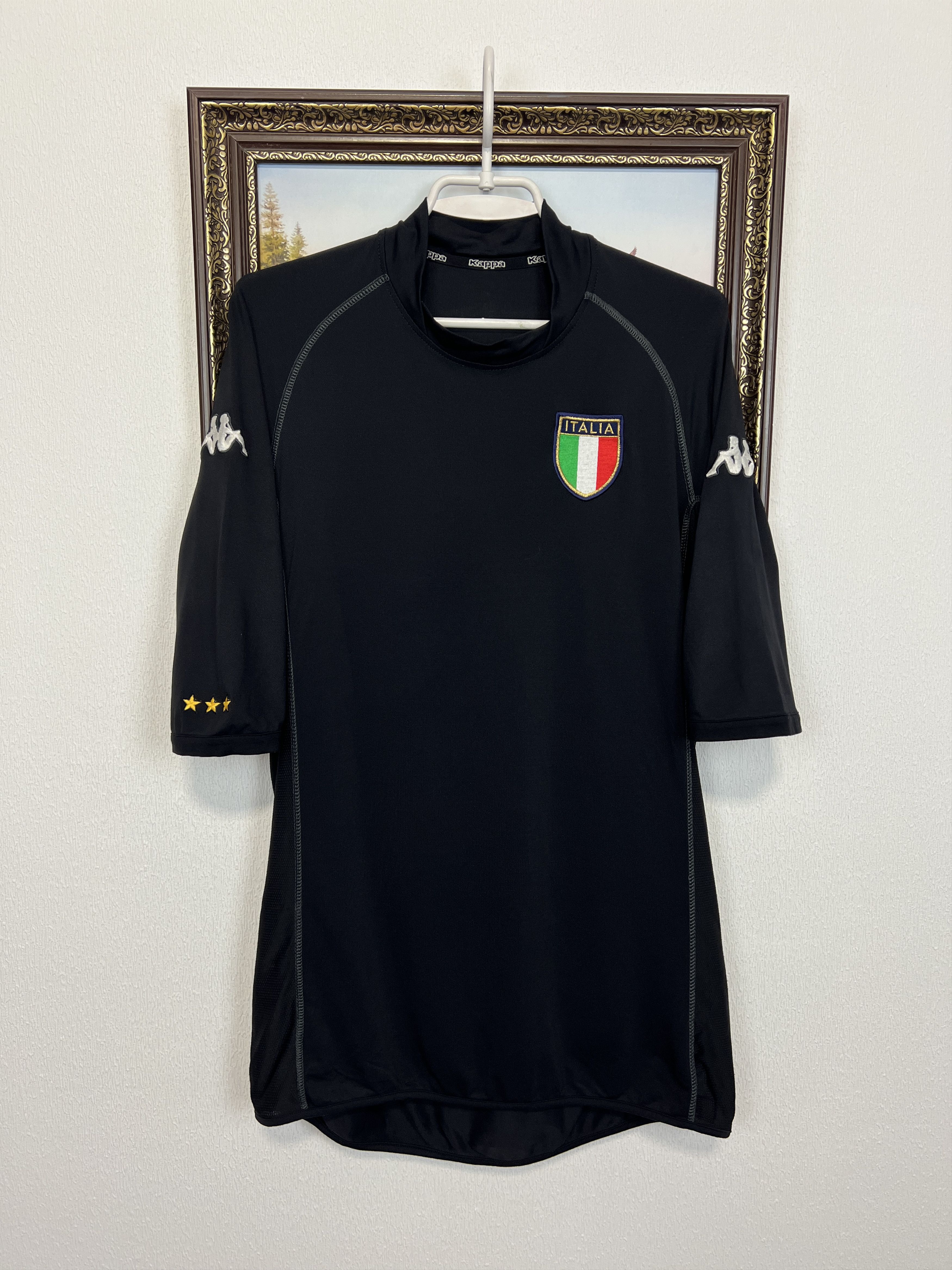 Kappa Italy Goalkeeper football shirt Soccer Maglia Jersey Trikot Size US XL / EU 56 / 4 - 1 Thumbnail
