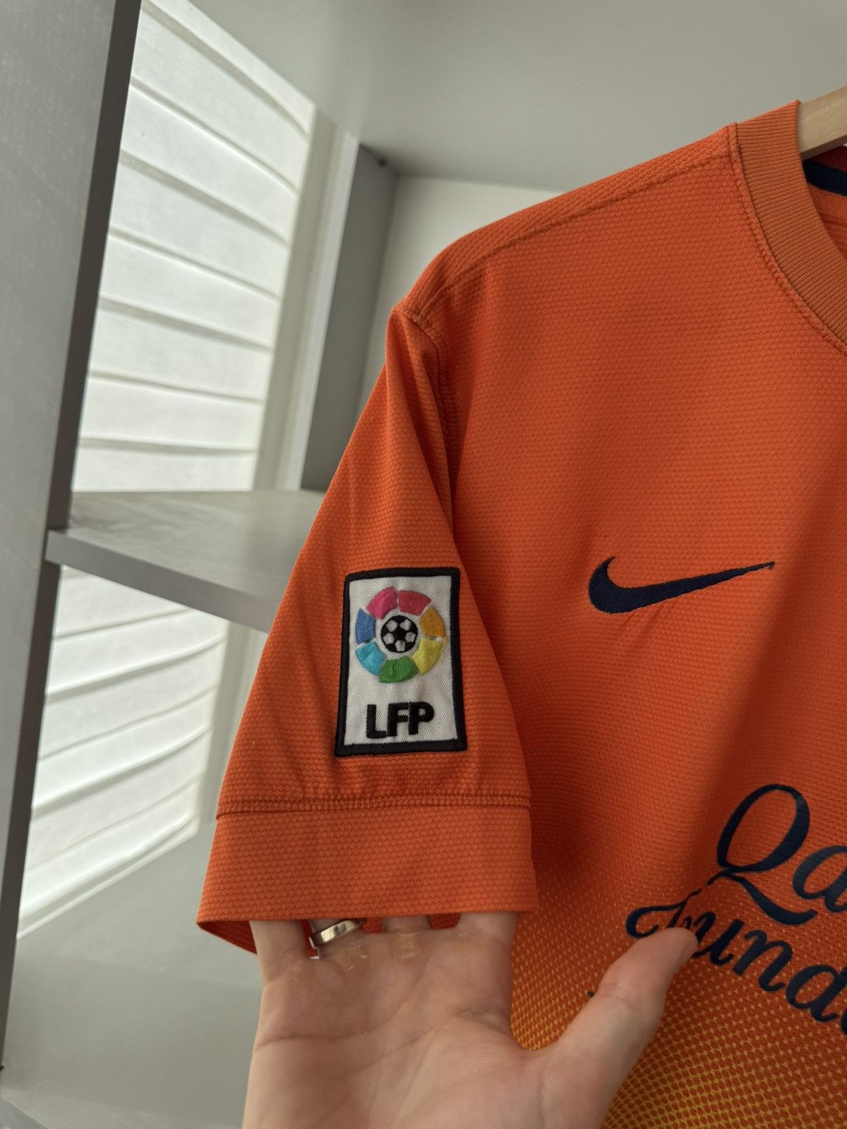 Nike × Vintage Nike Barcelona 2012 2013 Away Jersey Size US S / EU 44-46 / 1 - 7 Thumbnail
