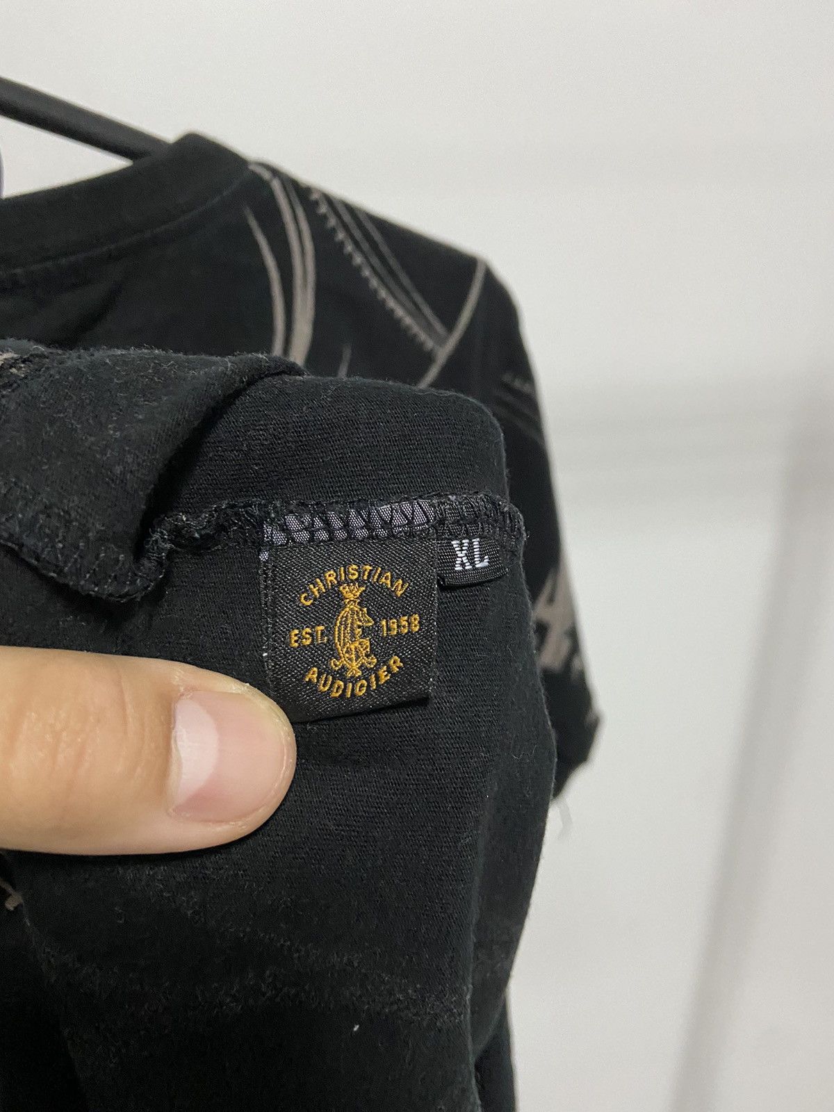 Christian Audigier × Vintage Christian audigier t shirt tattoo style vintage old school Size US XL / EU 56 / 4 - 7 Thumbnail