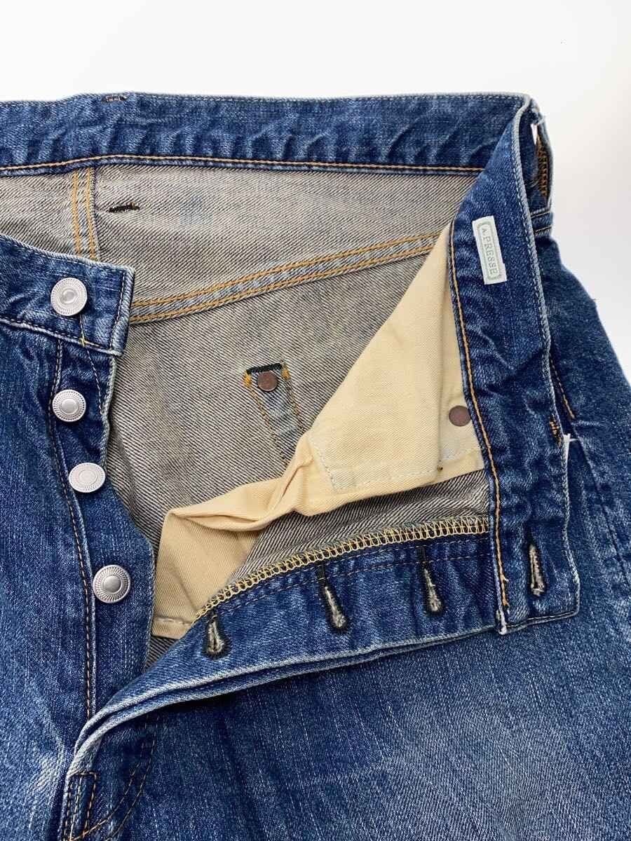 A.PRESSE Washed Denim Wide Pants 22aw Size US 34 / EU 50 - 3 Thumbnail