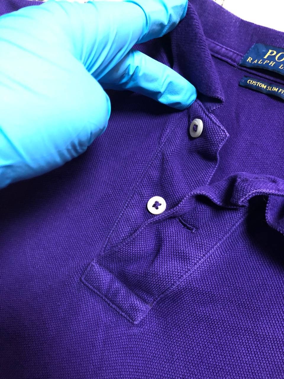 Polo Ralph Lauren Vintage Polo Ralph Lauren Custom Slim Fit Polo Size L Size US L / EU 52-54 / 3 - 8 Thumbnail