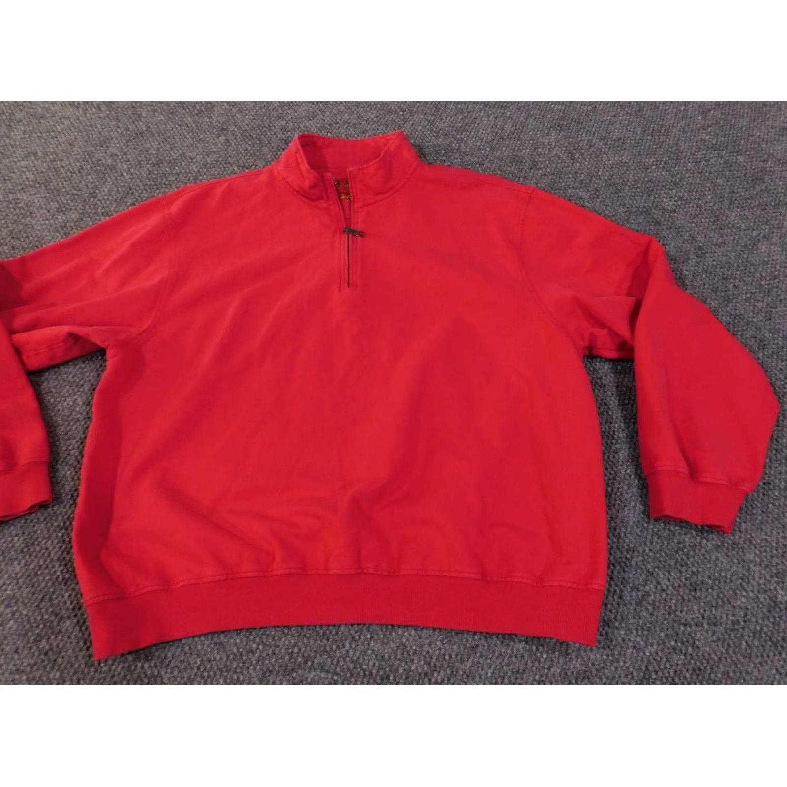 Orvis Orvis Sweater Mens 2XL Pink Mock Neck Knit Pullover Zipper Casual Outdoor Stretch Long Sleeve Regular Adult Mens Clothing Size US XXL / EU 58 / 5 - 3 Thumbnail
