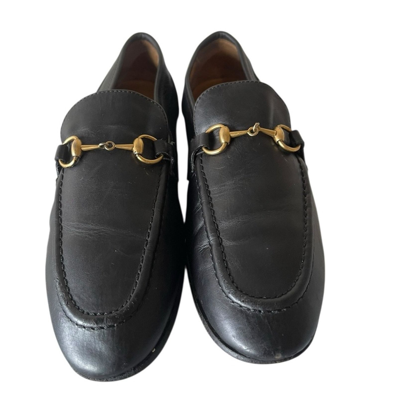 Gucci Gucci Women's loafer with Horsebit Size:37.5/US:7.5 Size US 7.5 / EU 40-41 - 1 Thumbnail