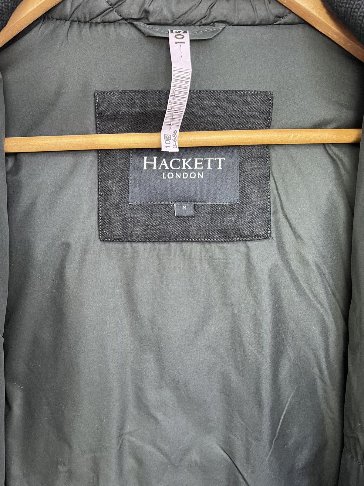 Hackett HACKETT LONDON WOOL DOWN PUFFER JACKET BLAZER Size US M / EU 48-50 / 2 - 9 Thumbnail