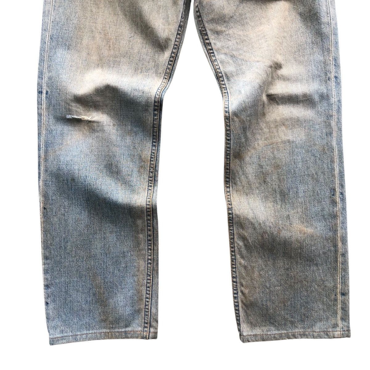 Levi's × Levi's Vintage Clothing Vintage distressed LEVIS 502 button HKQ8 mud wash jeans Size US 31 - 4 Thumbnail