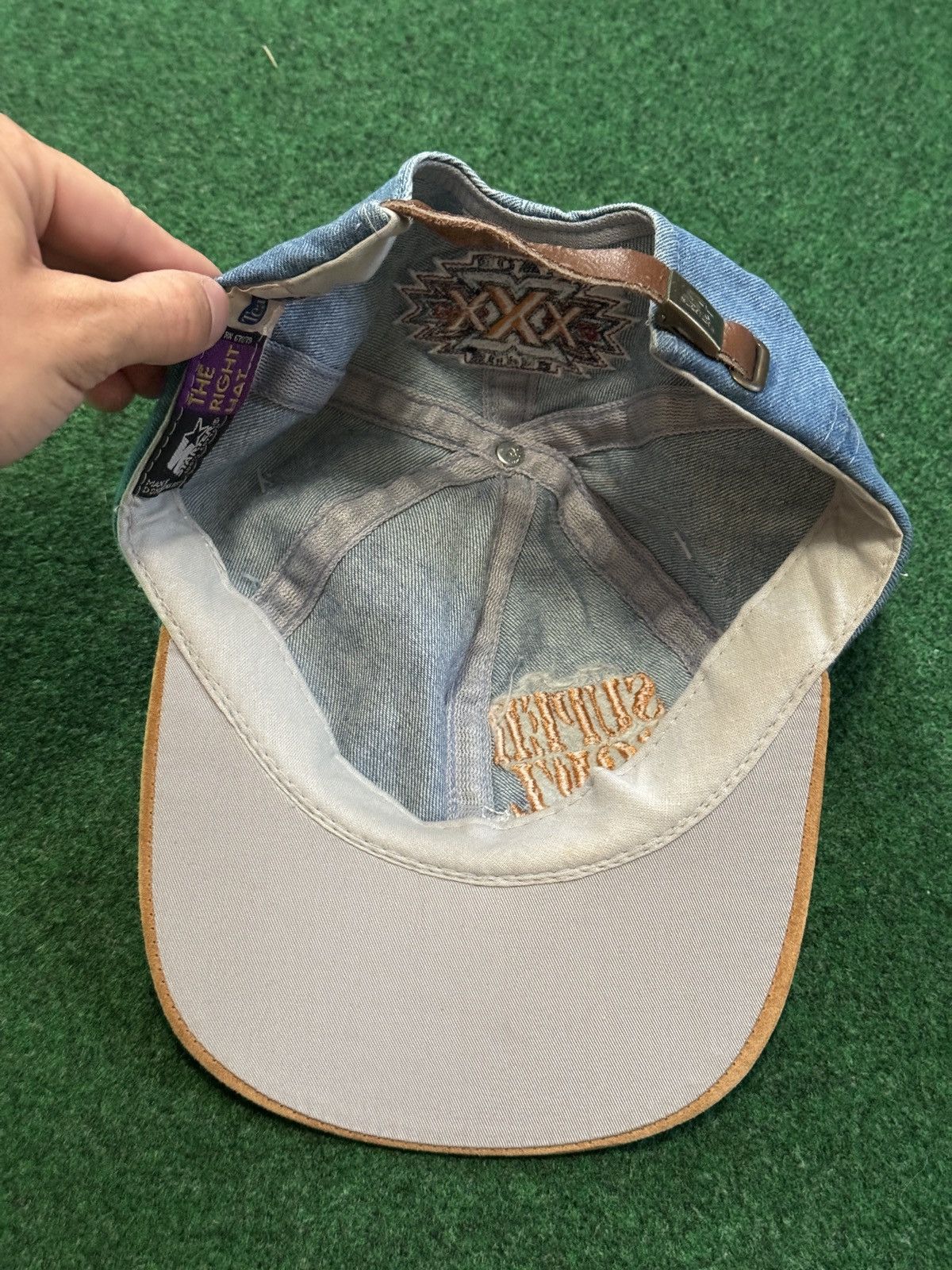 Starter Vintage 90s Starter Team NFL Super Bowl XXX Champs Cap Hat Size ONE SIZE - 6 Thumbnail