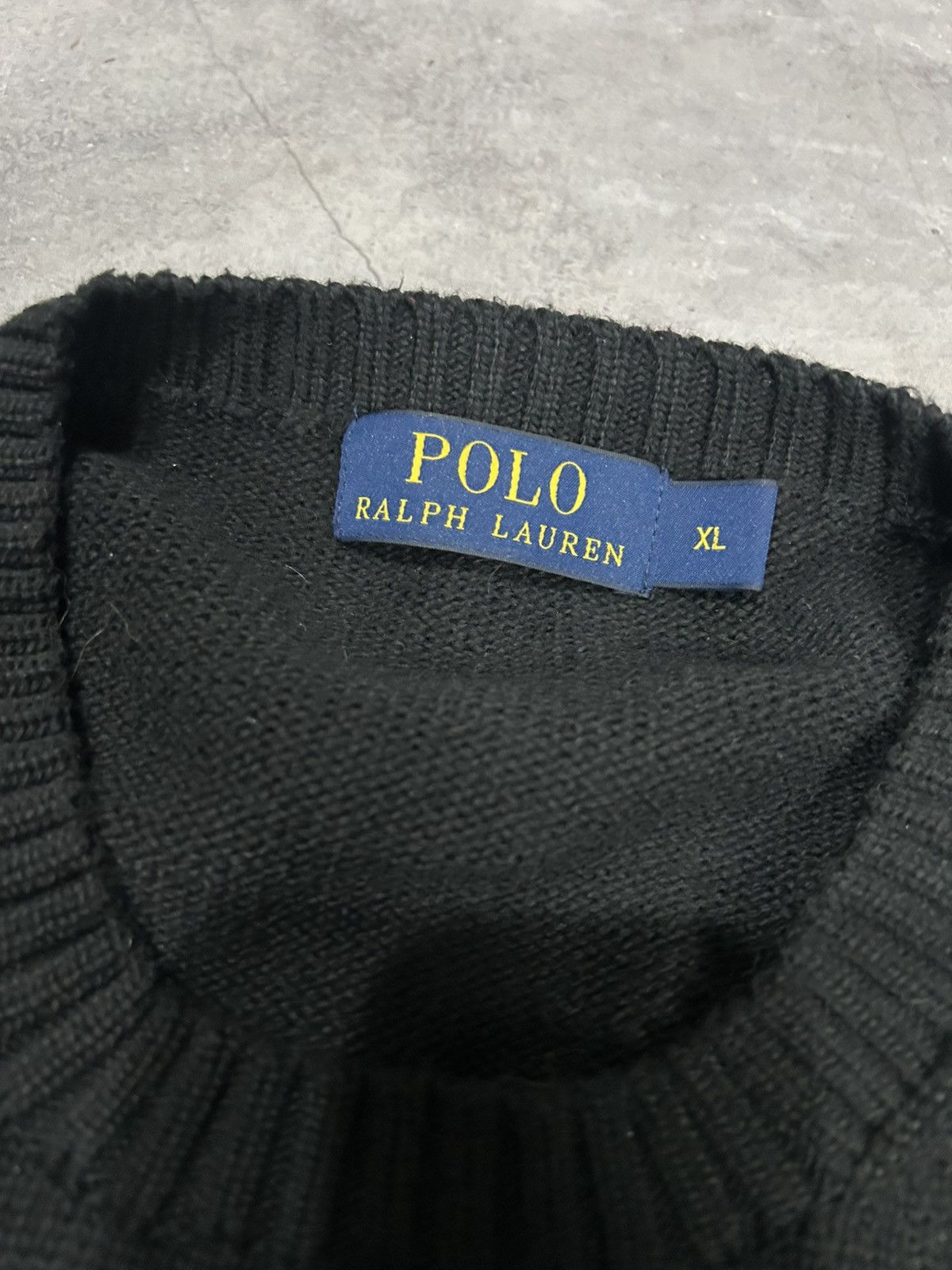 Polo Ralph Lauren Vintage Knit Polo Ralph Lauren Golf Sweatshirt Oldmoney Size US XL / EU 56 / 4 - 8 Thumbnail