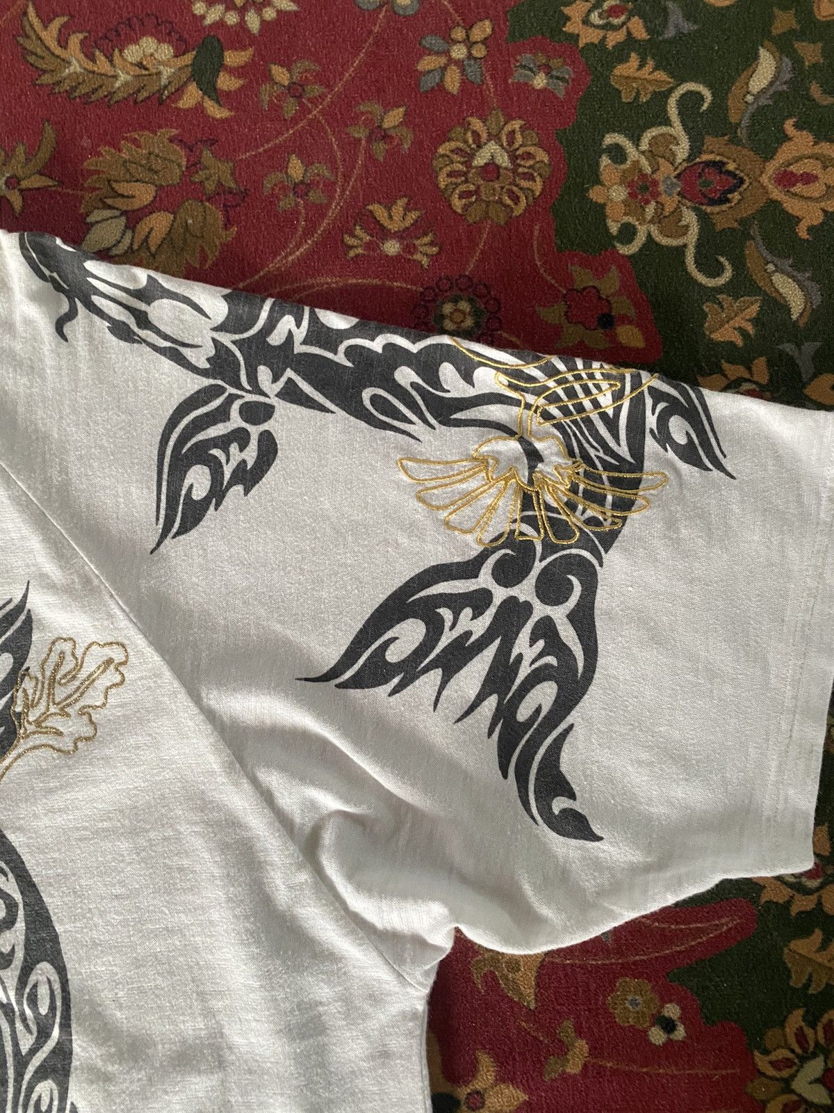 Japanese Brand Vintage Sukajan Fish Koi Japan Nice Design Size US XXL / EU 58 / 5 - 5 Thumbnail