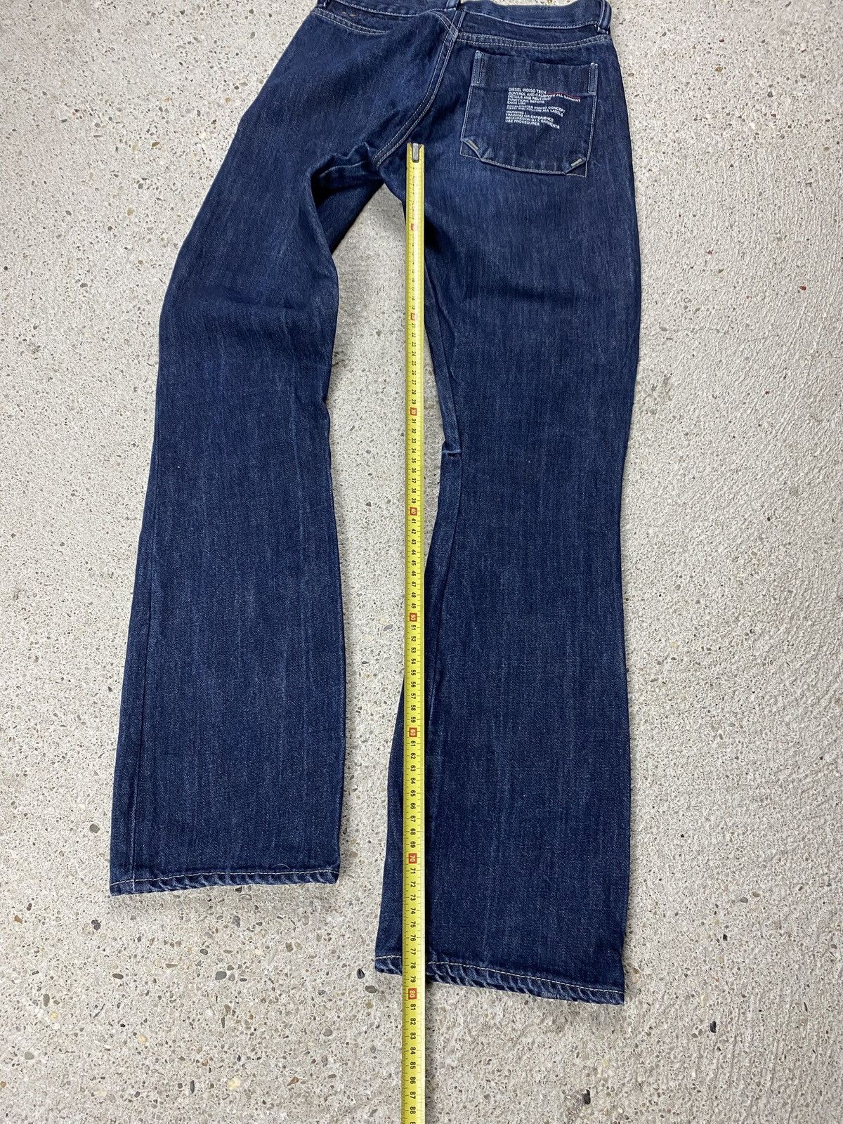Diesel Diesel vintage dit flared bootcut jeans navy selvedge denim Size 27" / US 4 / IT 40 - 17 Thumbnail