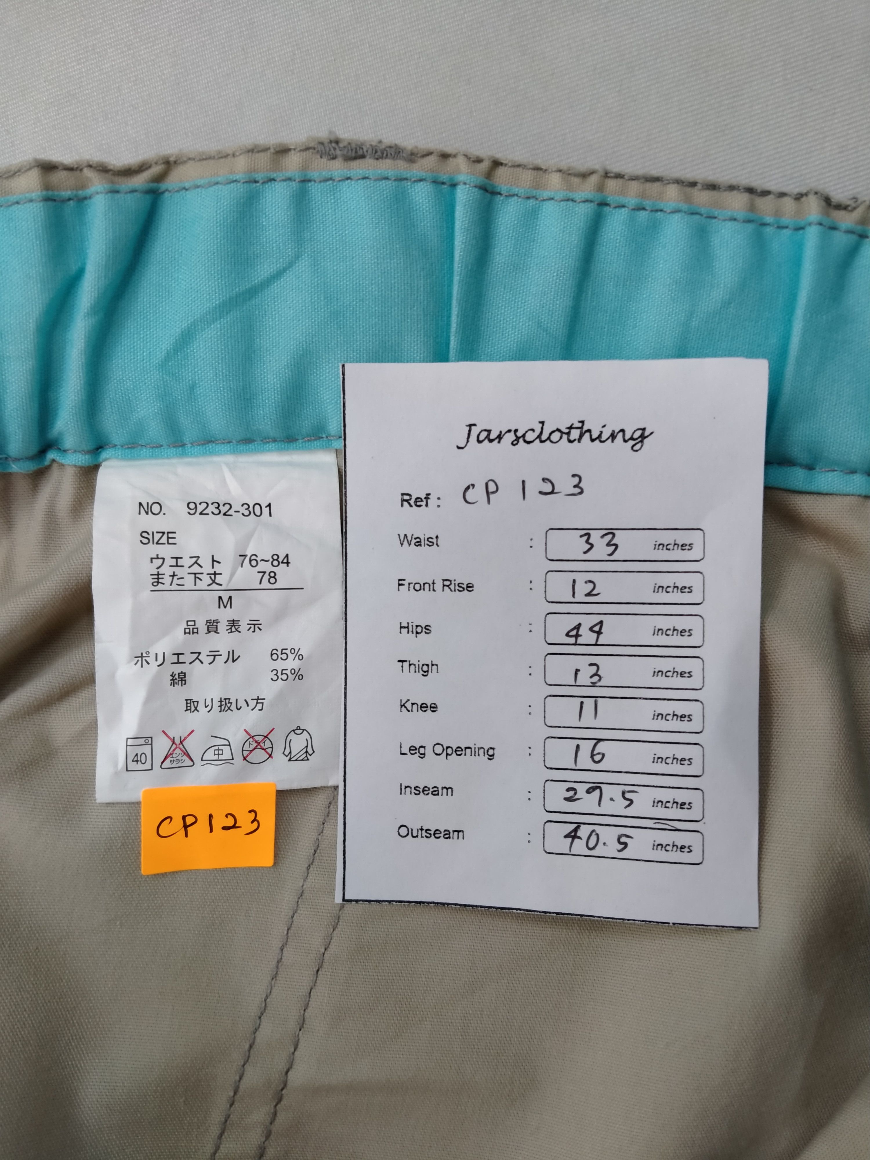 Japanese Brand Raton Japanese Brand Cargo Multi Pocket Pants 33x29.5 -CP123 Size US 33 - 9 Thumbnail