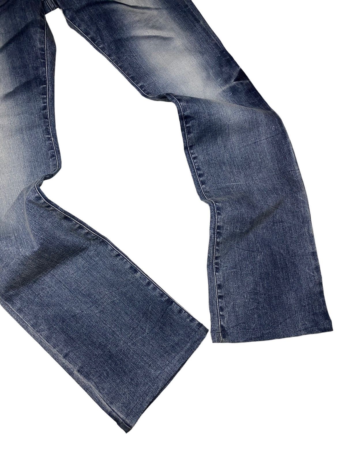 If Six Was Nine Tornado Mart Flared Seawash Bootcut Jeans Size US 30 / EU 46 - 7 Thumbnail