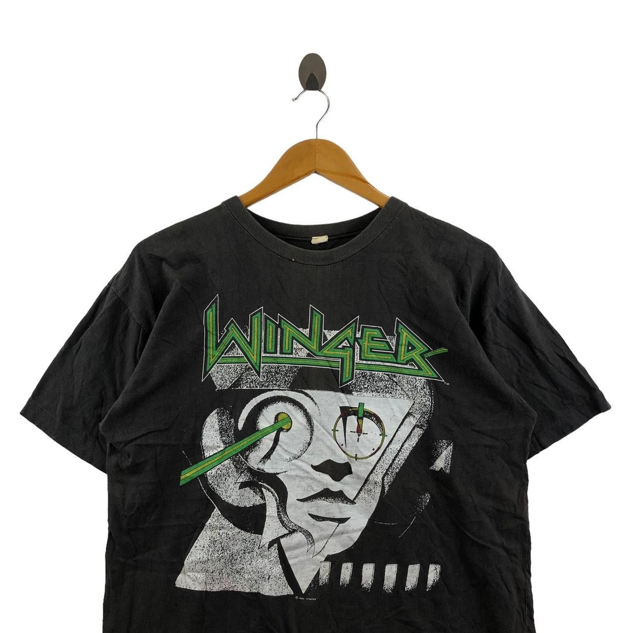 Band Tees Vintage 1989 WINGER BAND Too Tuff To Tame Tour Tee Shirt Size US L / EU 52-54 / 3 - 3 Thumbnail