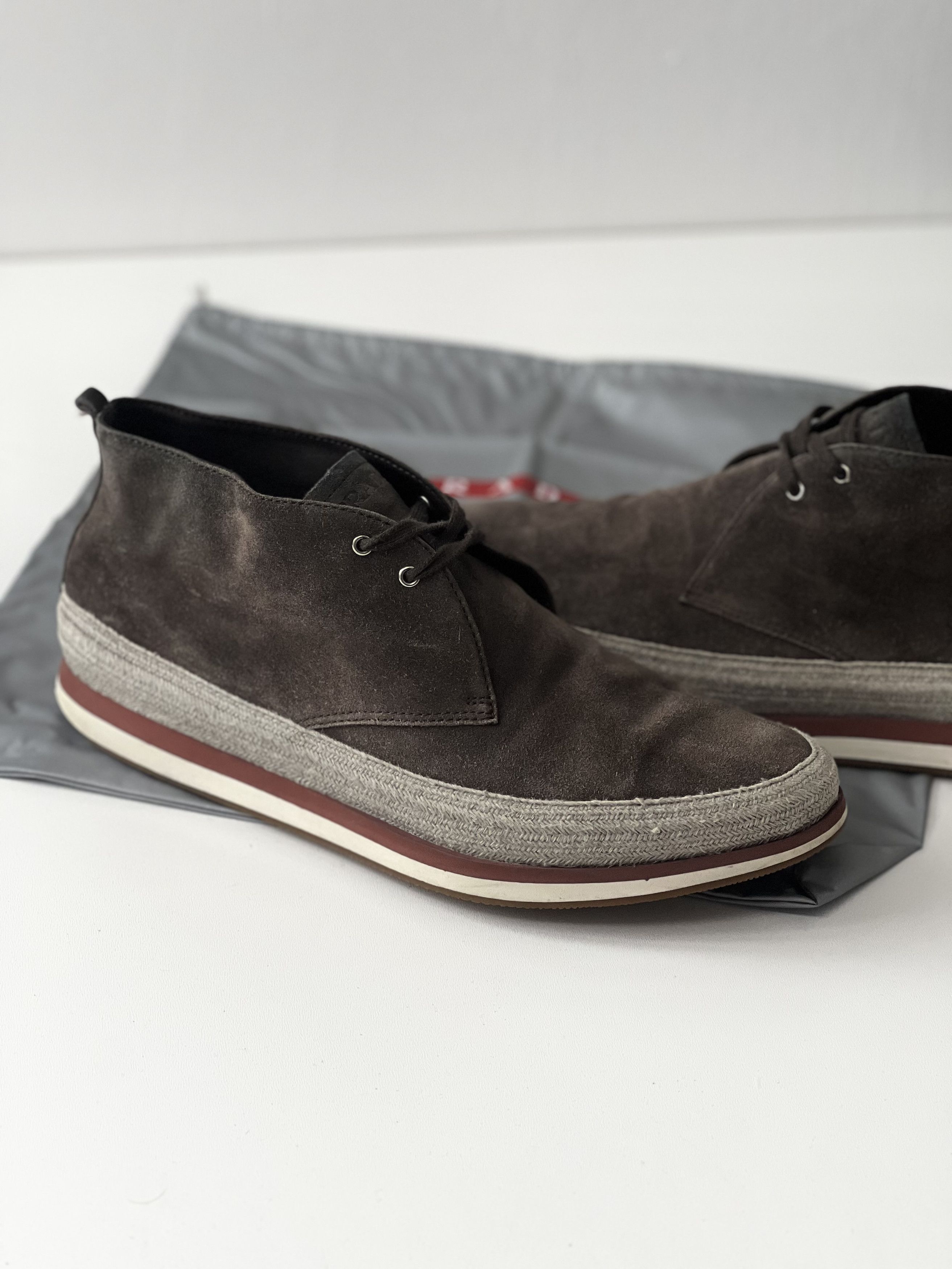 Prada PRADA suede boots Size US 10.5 / EU 43-44 - 3 Thumbnail
