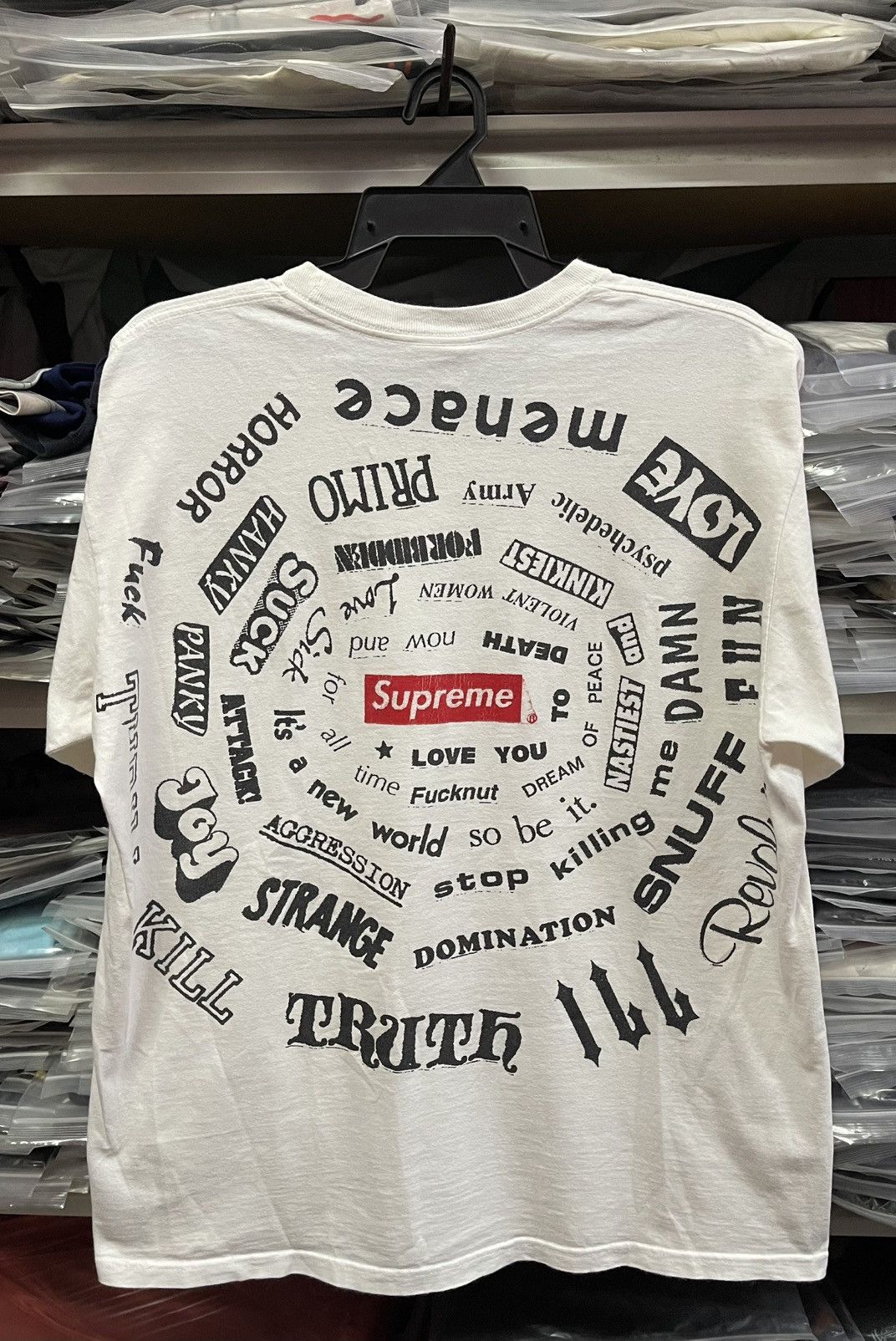 Supreme Supreme Spiral Tee (SS21)🔥🔥🔥 Size US L / EU 52-54 / 3 - 5 Thumbnail
