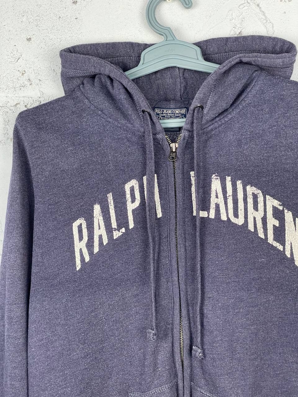 Polo Ralph Lauren × Rugby Ralph Lauren Vintage Polo Ralph Lauren Zip Up Hoodie Rare Avantgarde Size US XL / EU 56 / 4 - 3 Thumbnail