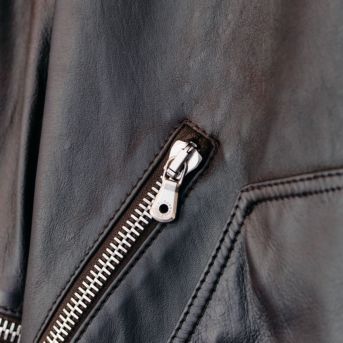 Dolce & Gabbana Dolce & Gabbana AW 2003 Goat Leather Hoodie Size US L / EU 52-54 / 3 - 7 Thumbnail