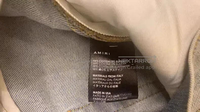 Amiri Amiri Classic Checkerboard Multi-Element Patchwork Destroy Size US 30 / EU 46 - 6 Thumbnail