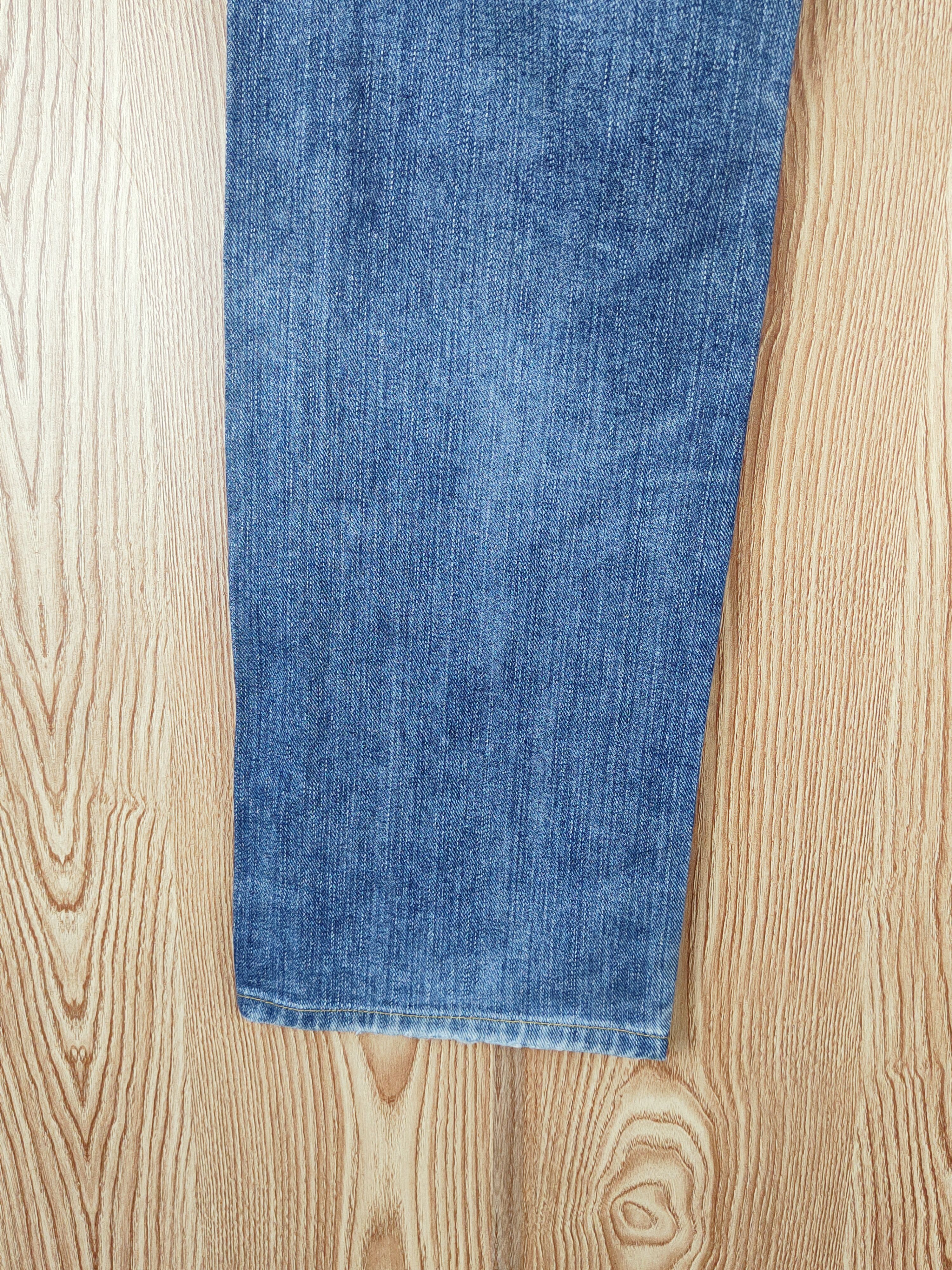 Edwin Edwin Blue Distressed Ripped Jeans #W941 Size US 33 - 11 Thumbnail