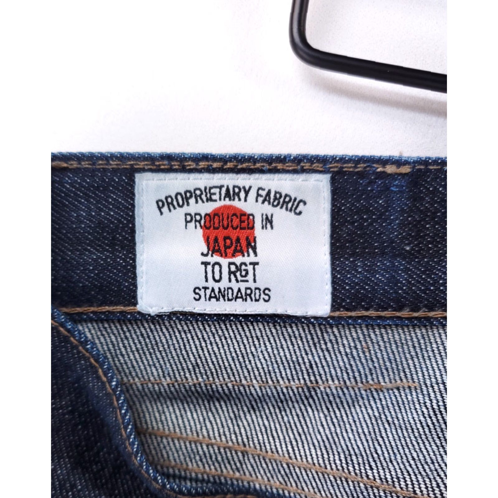 The Territory Ahead RGT Rogue Territory Selvedge Blue Jeans SK Skinny Japan Mens 36 Inseam 31 Blue Jeans Mens 36 Straight Japanese 33 (36 x 31 Actual) Size US 36 / EU 52 - 2 Thumbnail