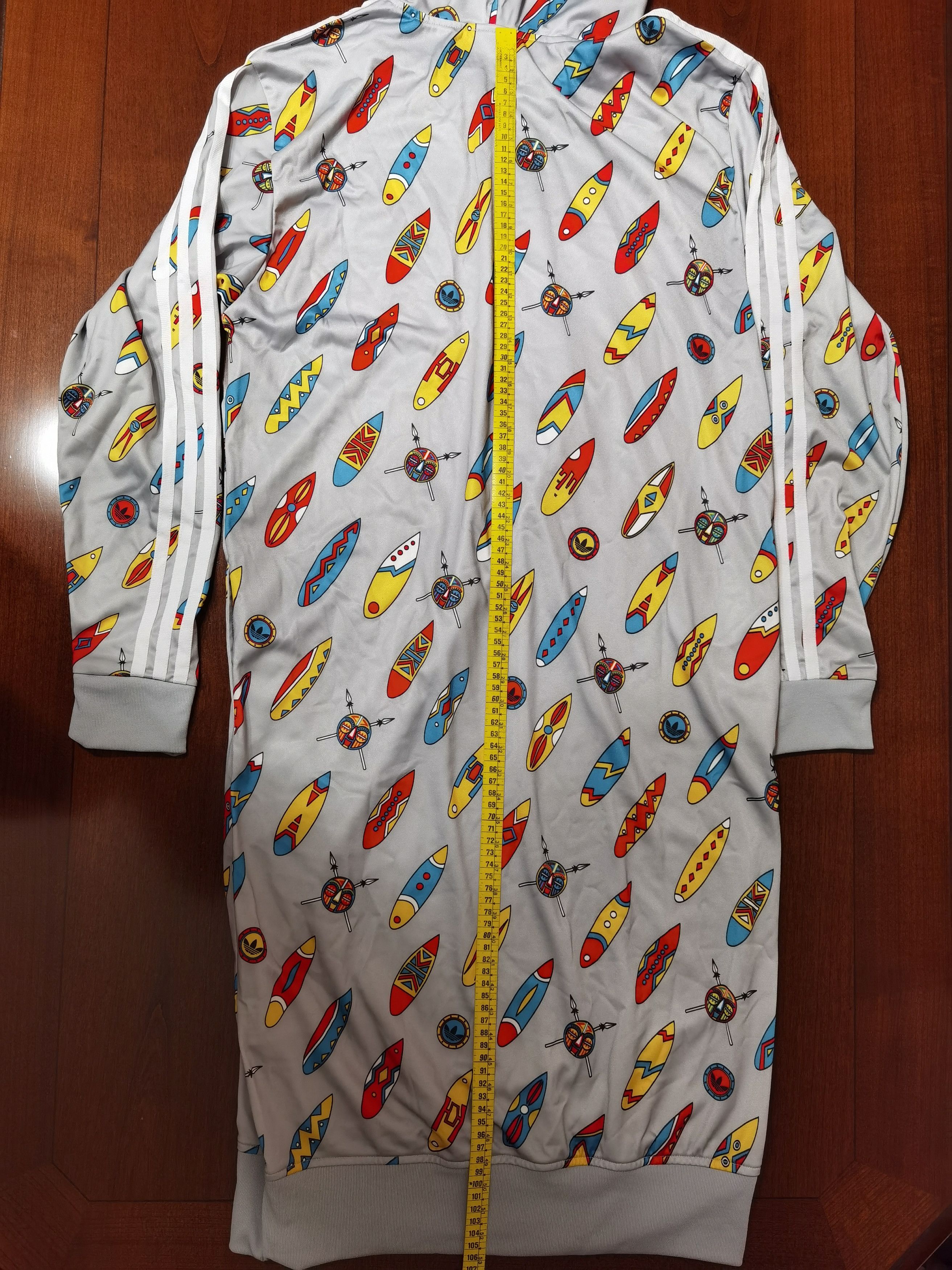 Adidas × Jeremy Scott Adidas Jeremy Scott African Surfboards Dress Jumper M P14055 Size M / US 6-8 / IT 42-44 - 19 Thumbnail