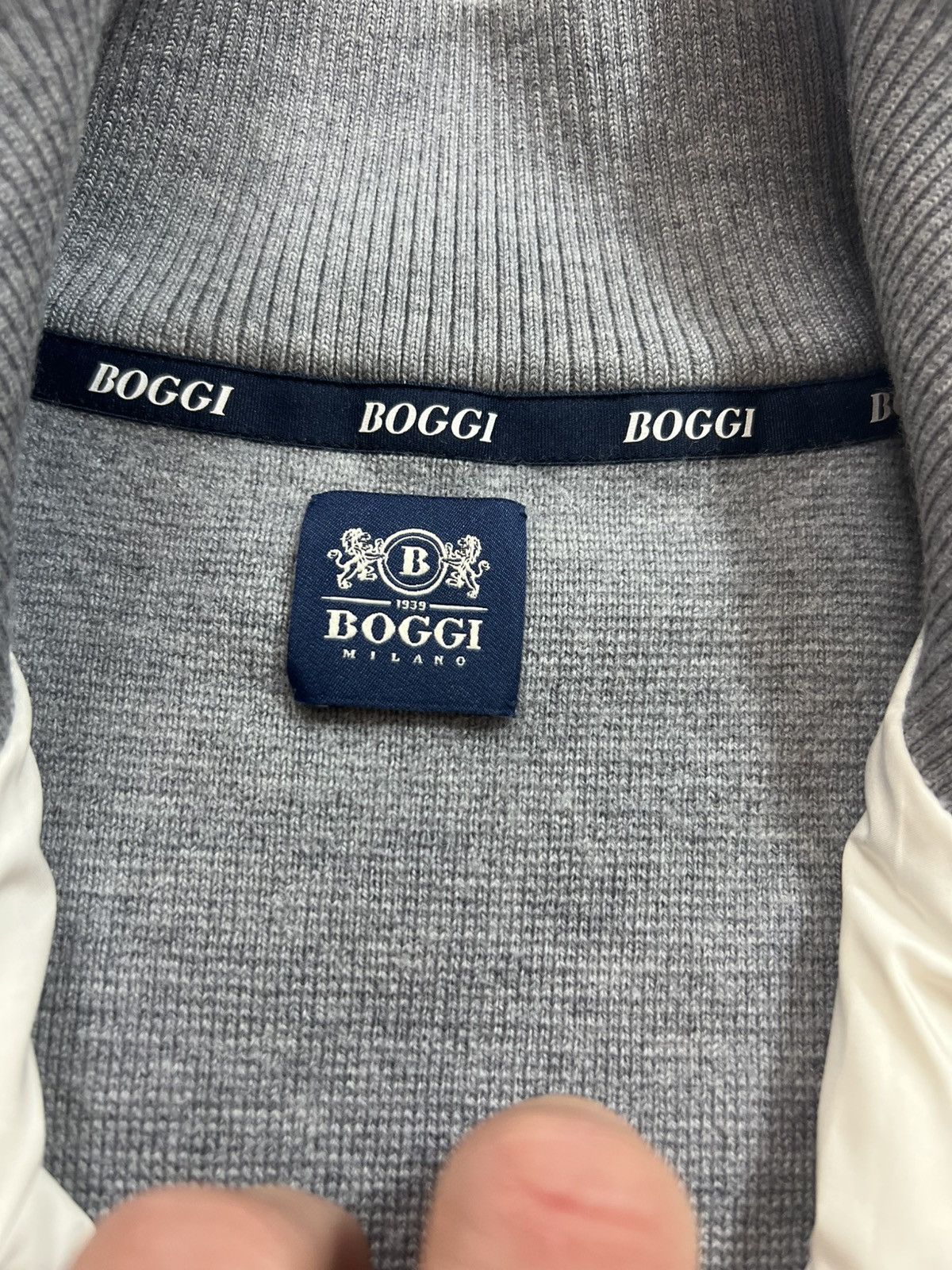 Boggi 🩶🤍VTG Y2K style Boggi Milano Bomber If Six Was Nine Style Size US S / EU 44-46 / 1 - 6 Thumbnail
