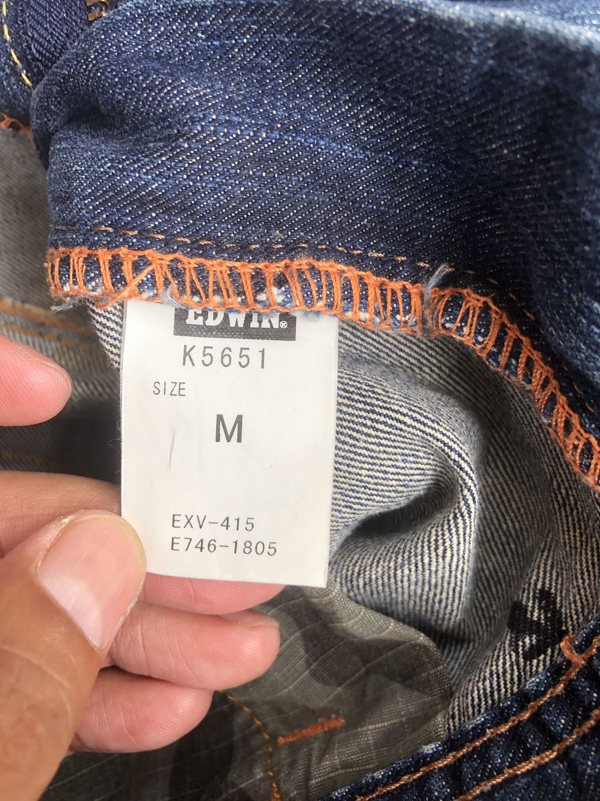 If Six Was Nine Flare Jeans Edwin Distressed Jeans Cargo Pants Size US 32 / EU 48 - 14 Thumbnail