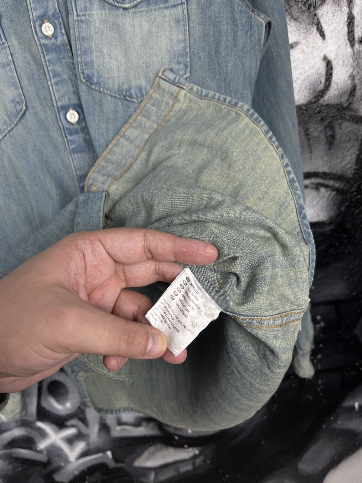 Dickies × Vintage Dickies Denim Shirt Button Up Men’s Size S Size US S / EU 44-46 / 1 - 10 Thumbnail