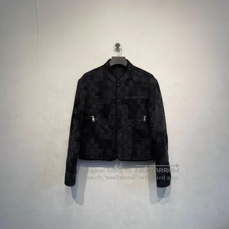 Louis Vuitton Louis Vuitton SS25 checkerboard stand-up collar jacket Size US M / EU 48-50 / 2 - 1 Thumbnail