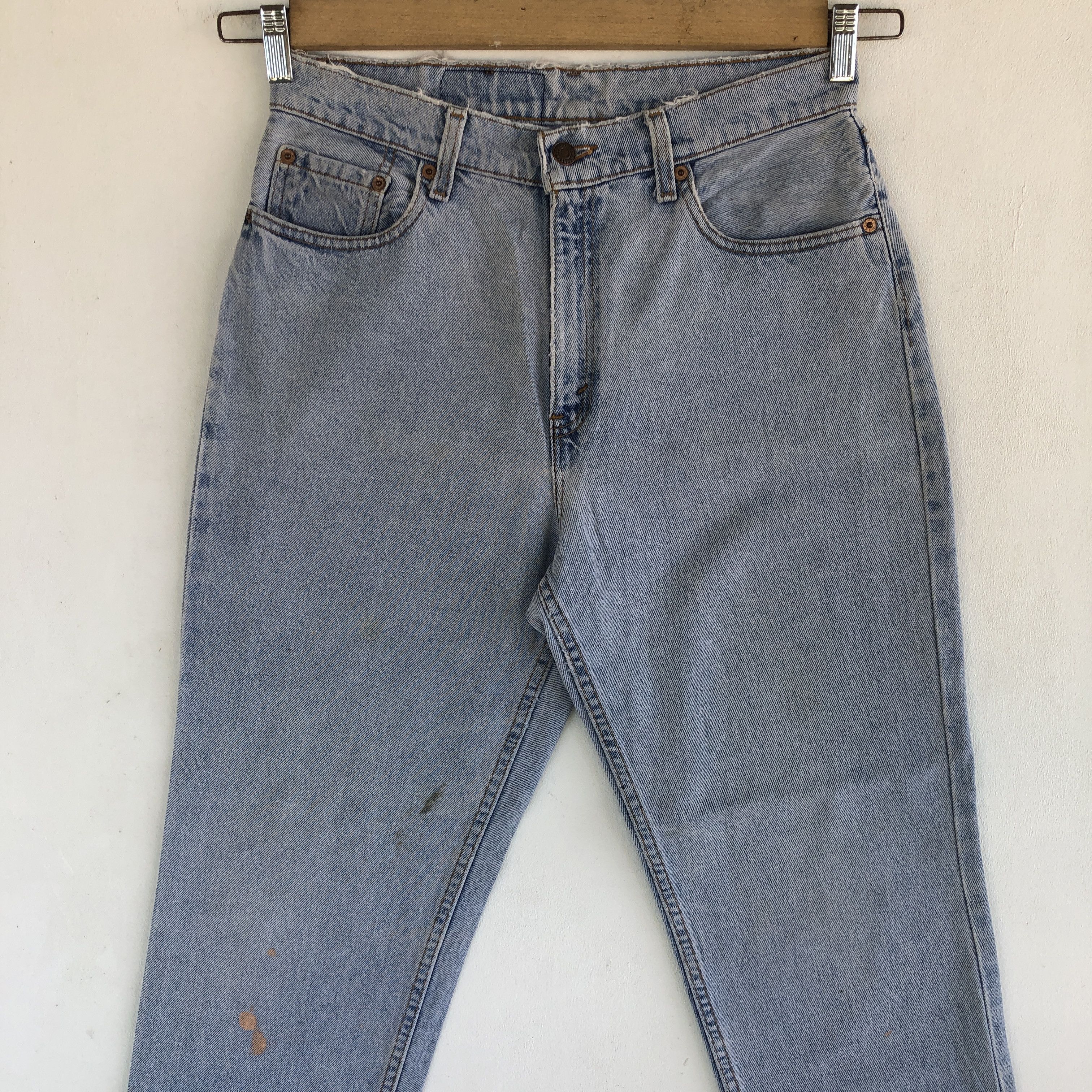 Levi's Vintage Levis 560 Light Wash Jeans Levi's Painter Denim Size 28" / US 6 / IT 42 - 3 Thumbnail