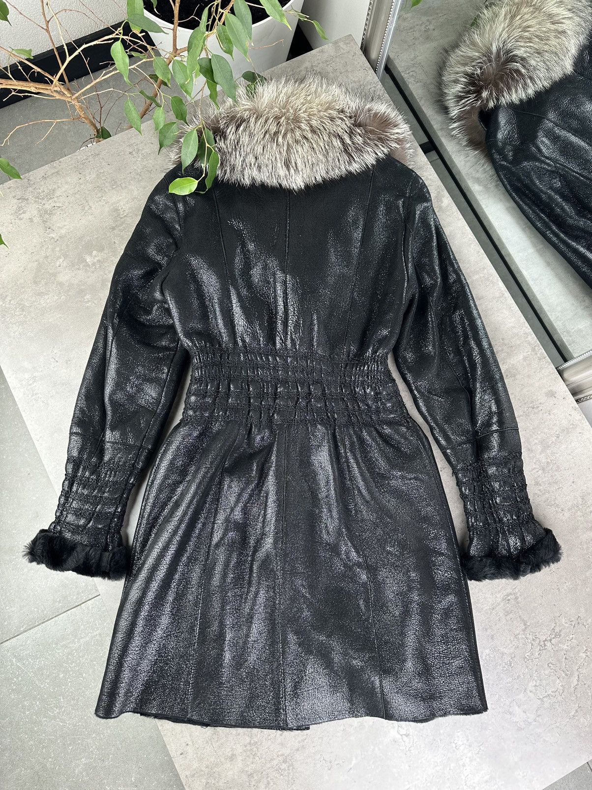 Japanese Brand Vintage Sheepskin Coat Size S / US 4 / IT 40 - 10 Thumbnail