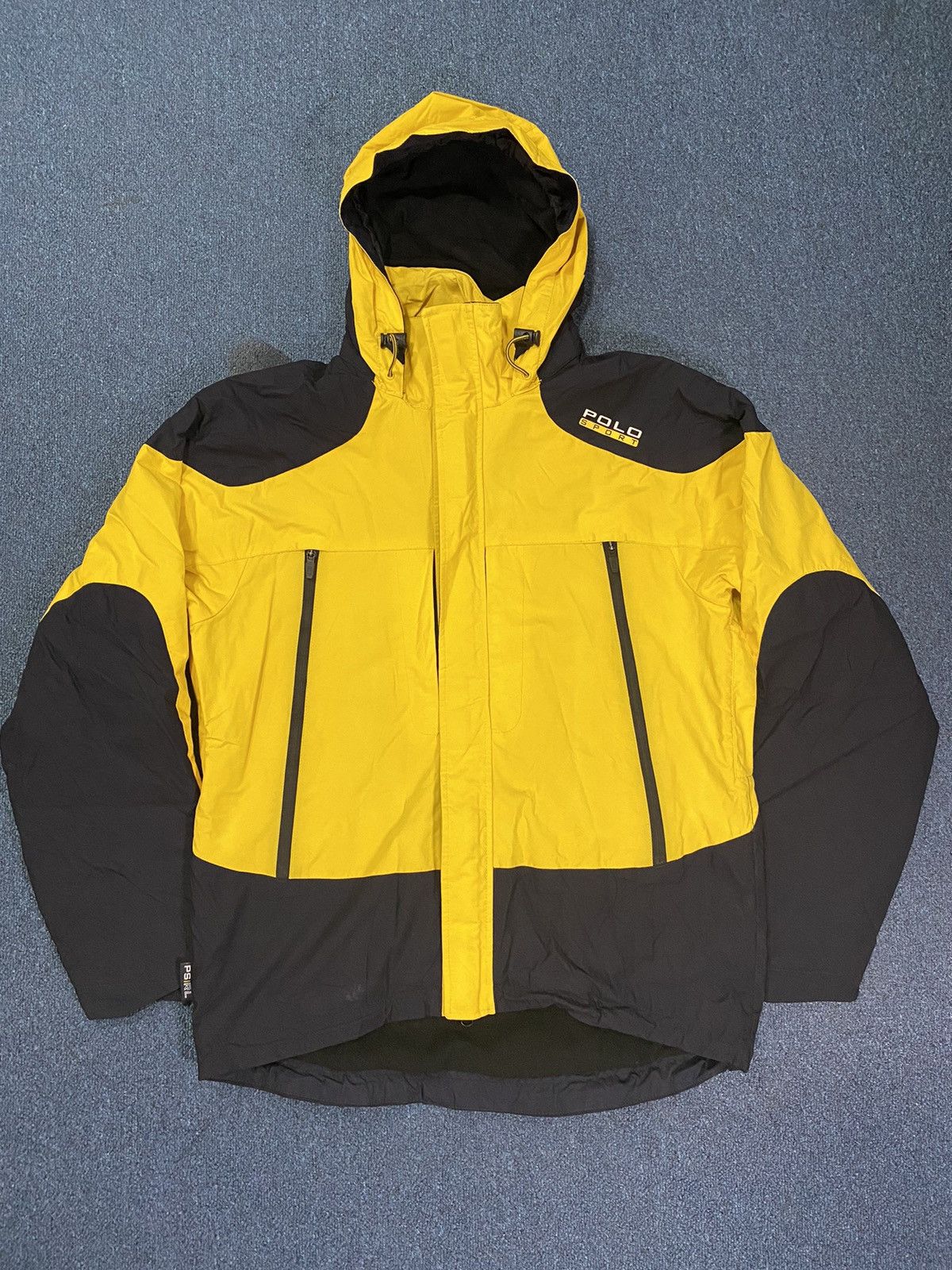 Polo Ralph Lauren Polo Sport Ralph Lauren Yellow and Black Snow Jacket Size US S / EU 44-46 / 1 - 2 Thumbnail