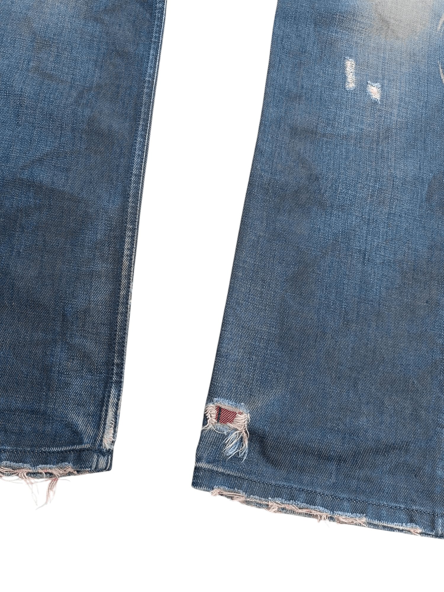 Diesel × Vintage Vintage Diesel Distressed Whiskers Faded Denim E264 Size US 32 / EU 48 - 10 Thumbnail