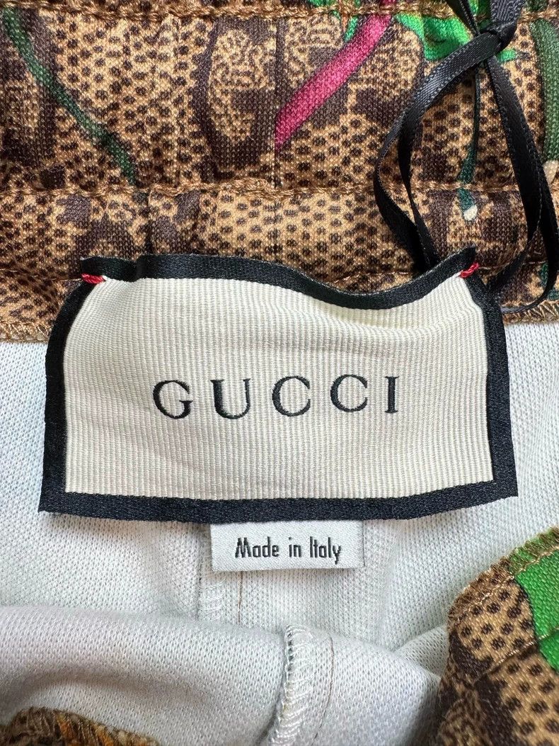 Gucci Gucci SizeS Floral GG old flower full logo shorts Size US 29 - 4 Thumbnail