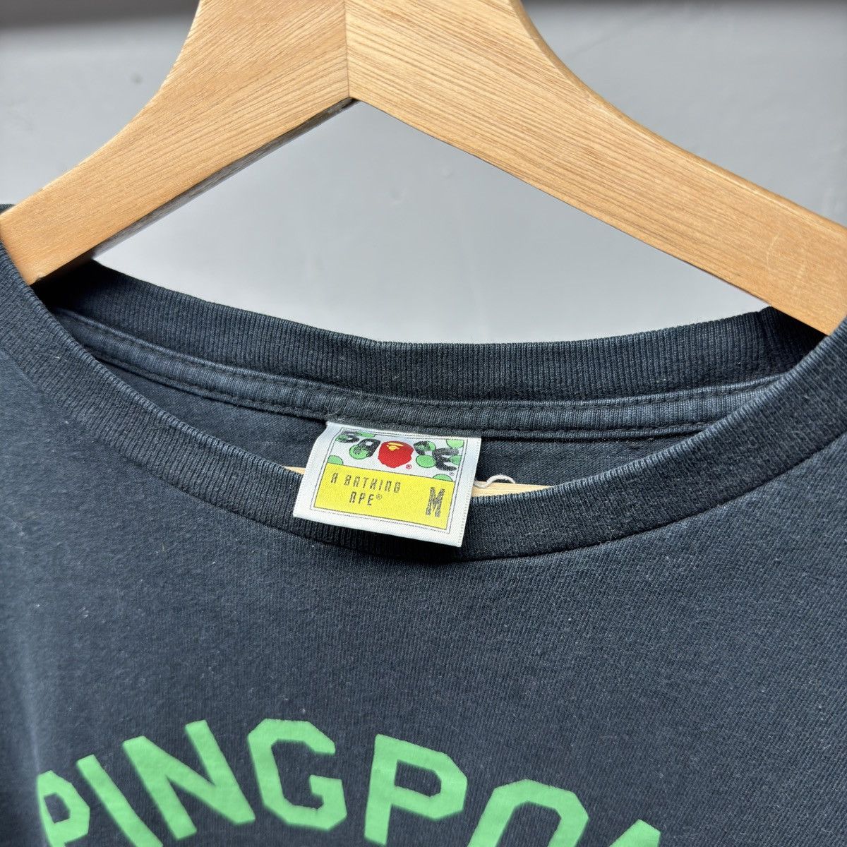 Bape Vintage Bape Baby Milo Ping Pong Shirt Faded Size US M / EU 48-50 / 2 - 6 Thumbnail