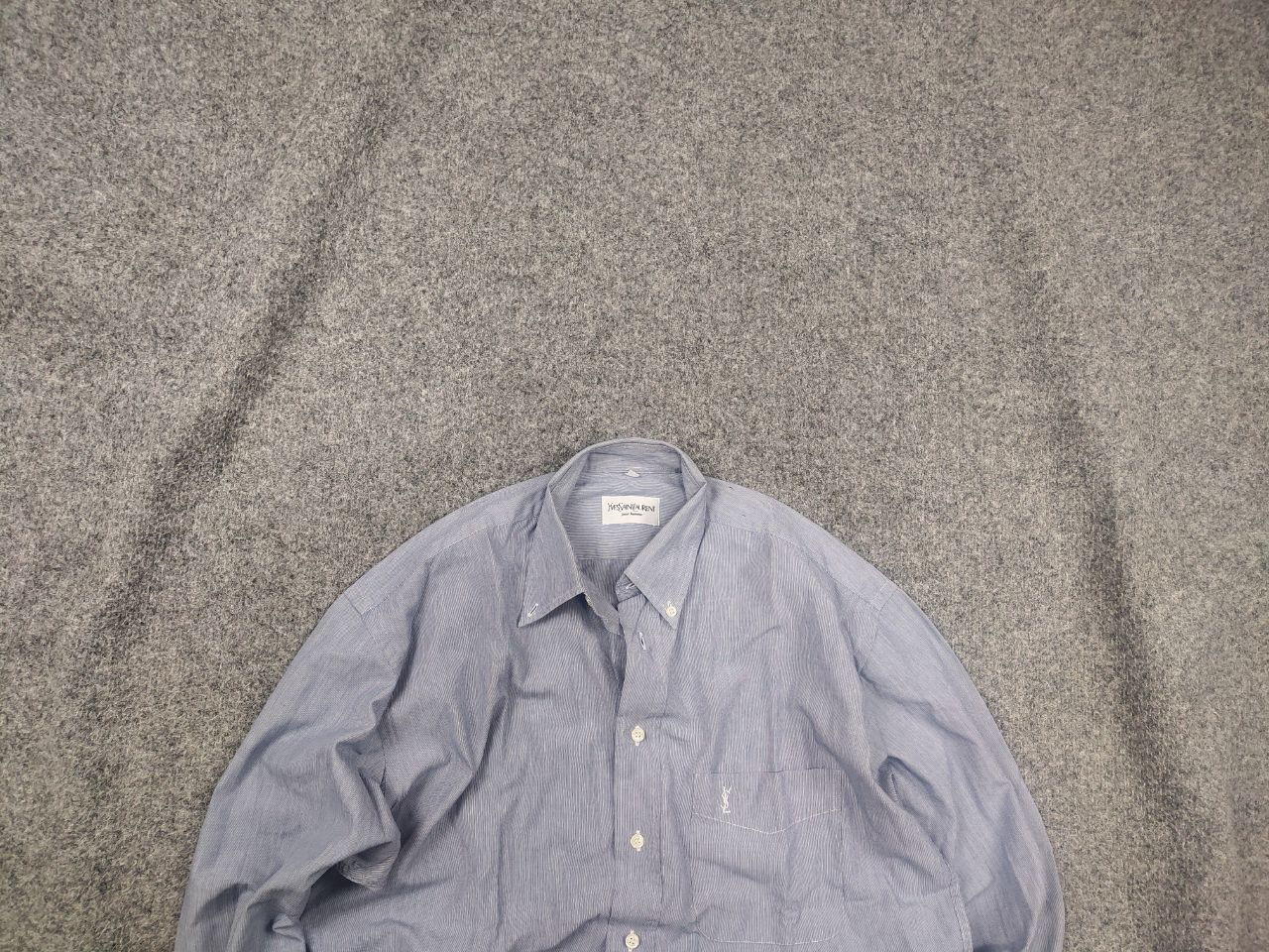 Yves Saint Laurent Vintage 90's Yves Saint Laurent ysl Button Casual Shirt Size US XL / EU 56 / 4 - 1 Thumbnail