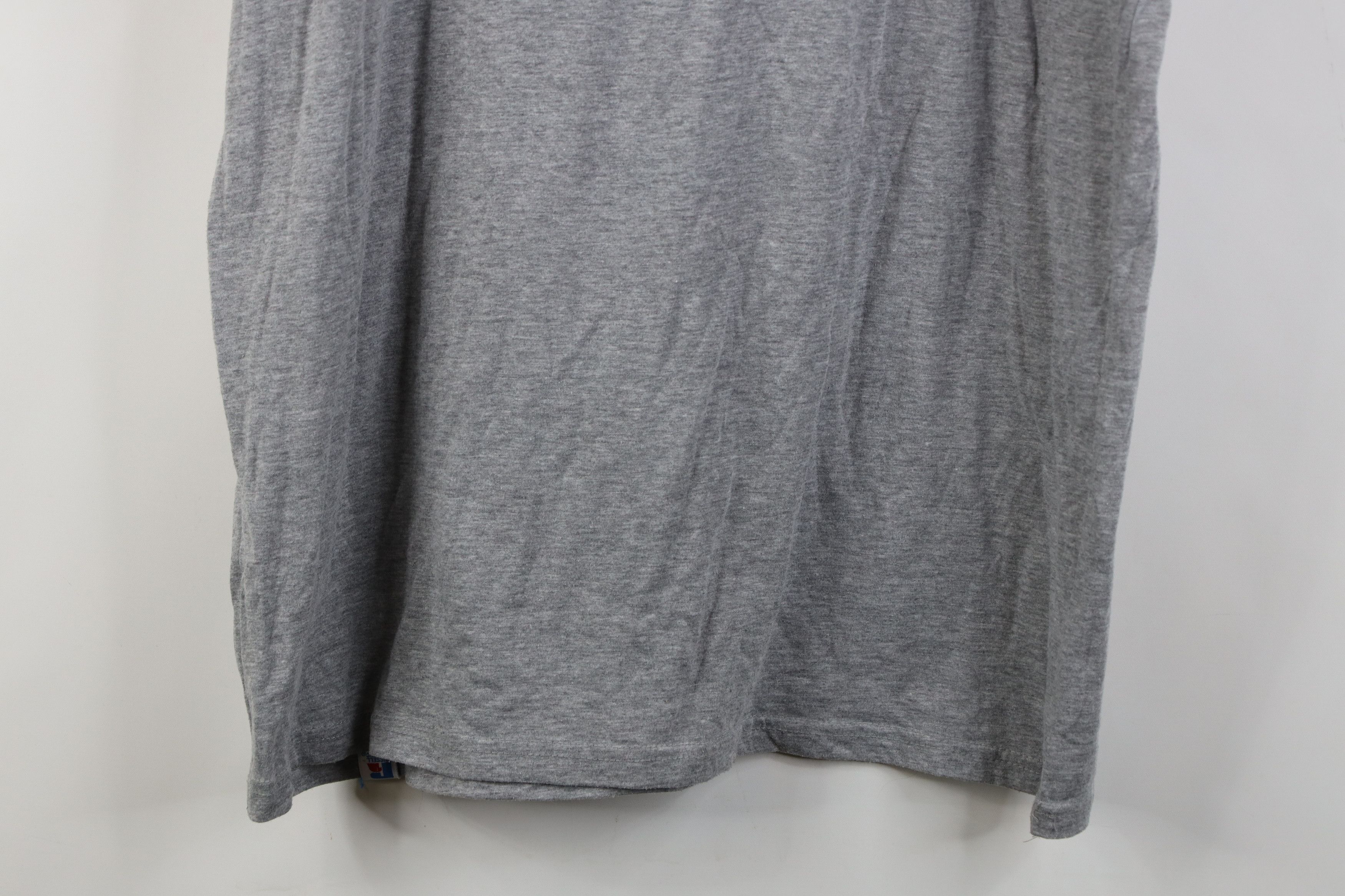 Russell Athletic Vintage Russell Athletic Big Logo Short Sleeve T-Shirt Gray Size US XL / EU 56 / 4 - 14 Thumbnail