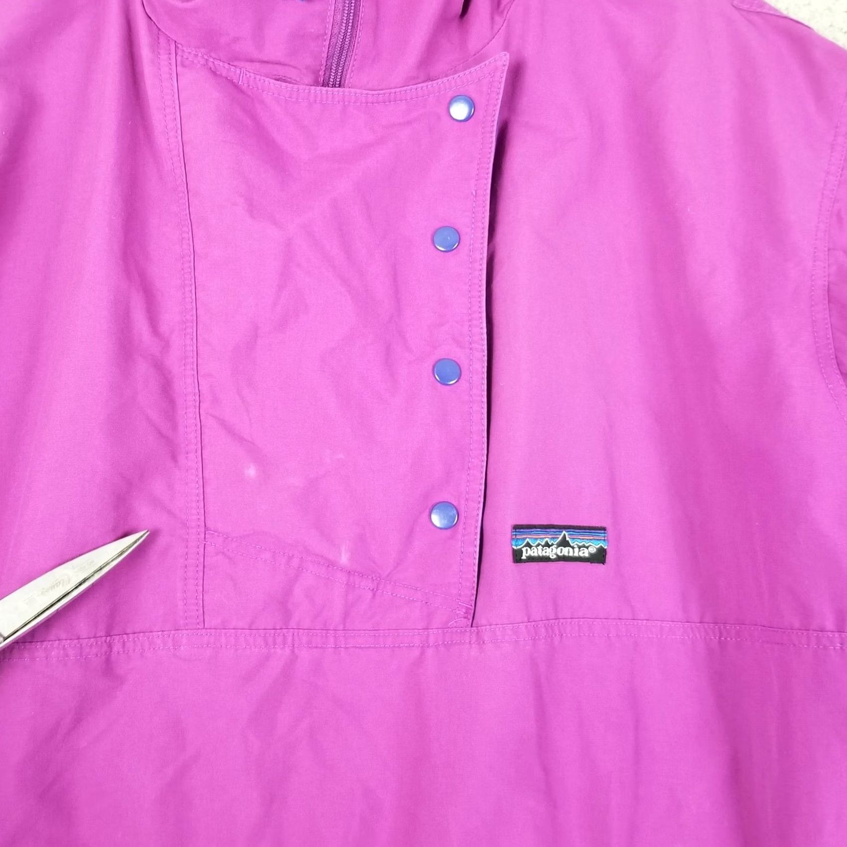 Patagonia VINTAGE Patagonia Women's Jacket Long Parka Purple 1988 Size 10 Bonds Hong Kong Marks Size L / US 10 / IT 46 - 2 Thumbnail
