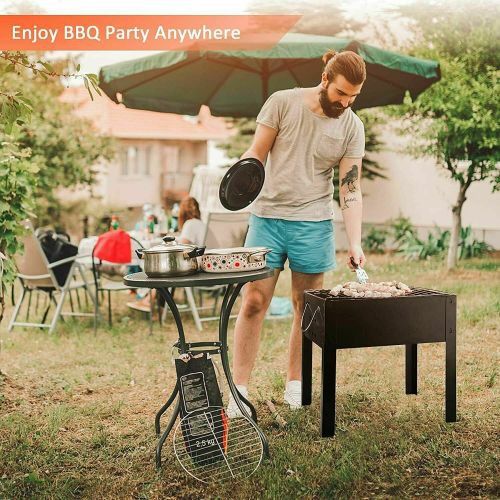 Designer × Homemade YSSOA 20'' Portable Foldable Outdoor Charcoal Barbecue Grill Size US L / EU 52-54 / 3 - 4 Thumbnail