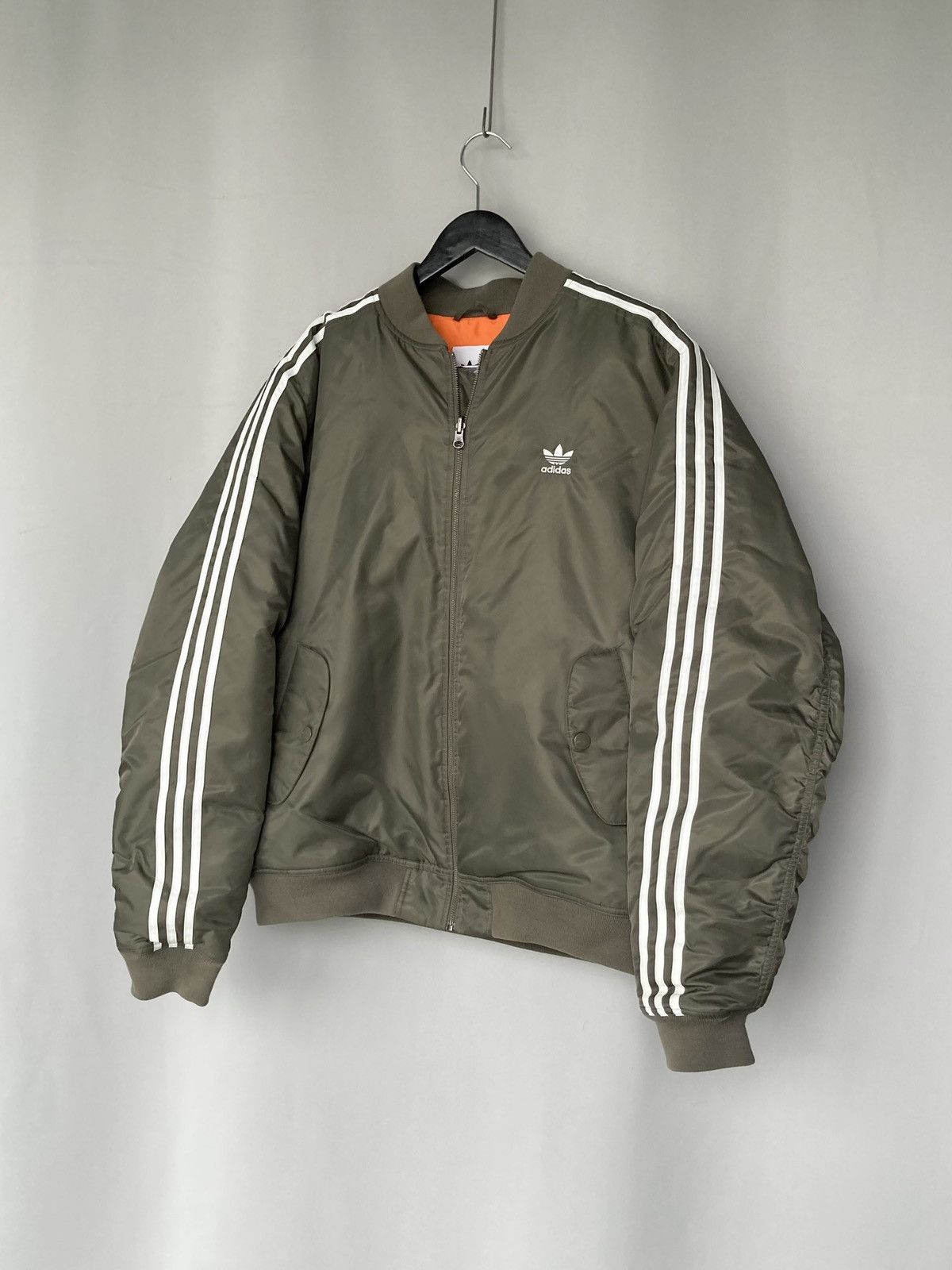 Adidas Adidas MA1 Bomber Jacket Stripes Balenciaga Style | Grailed