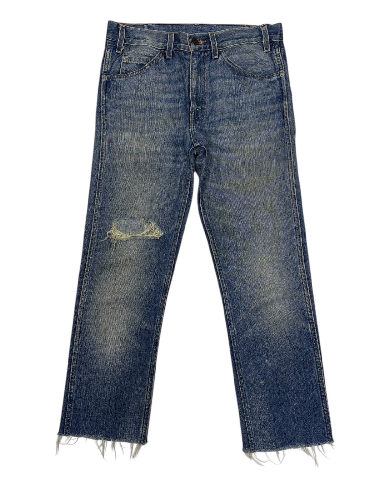 Levi's × Levi's Vintage Clothing × Vintage Vintage Levis Orange Tab Big E Distressed Denim Size 31" - 7 Thumbnail