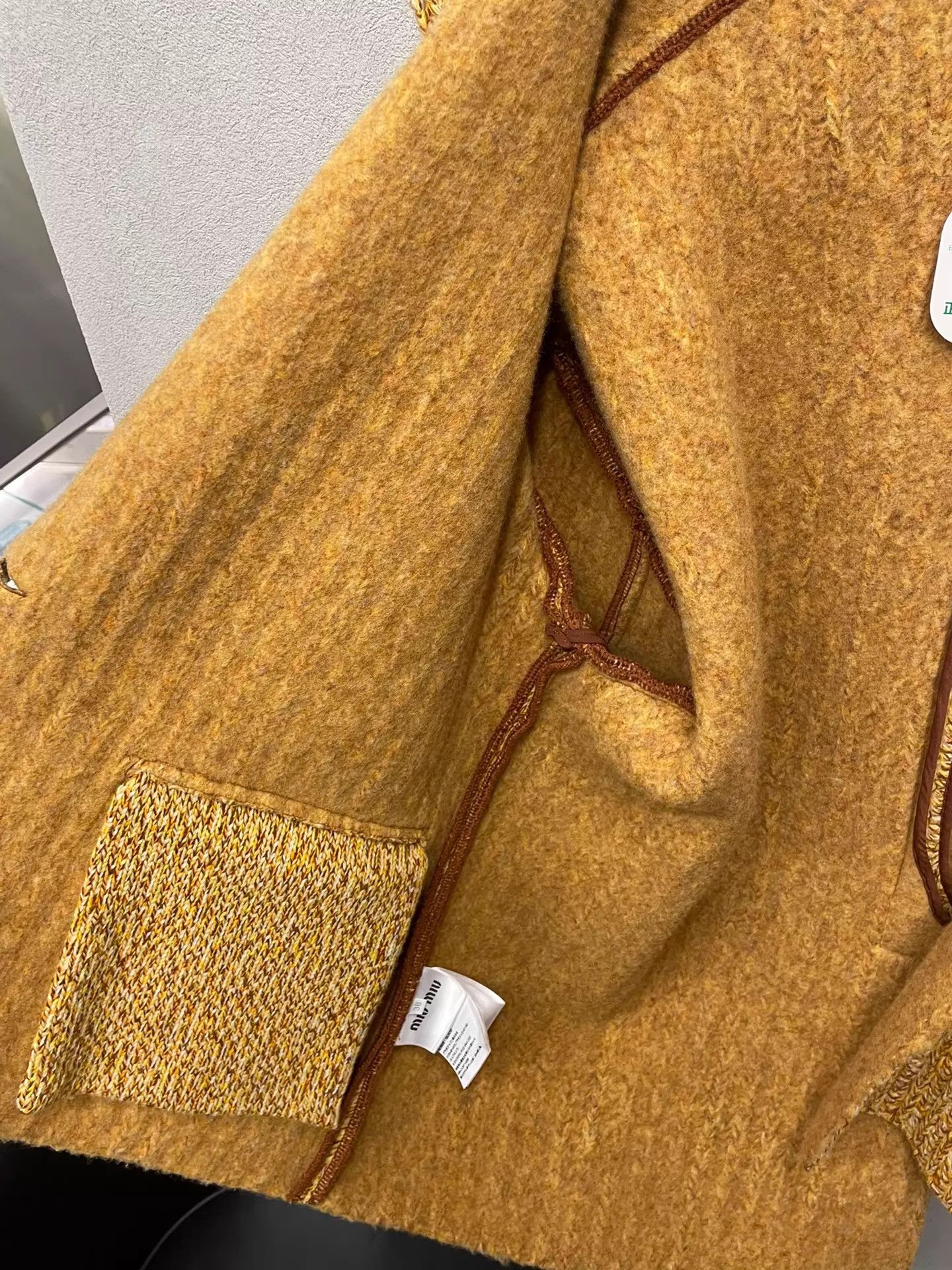 Miu Miu MIU MIU Tweed Blazer, Size 38, New With Tags Size XS / US 0-2 / IT 36-38 - 8 Thumbnail