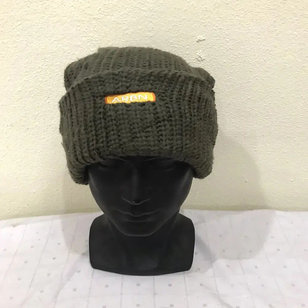 Japanese Brand ARBN Military Plain Beanie Hat Size ONE SIZE - 2 Thumbnail