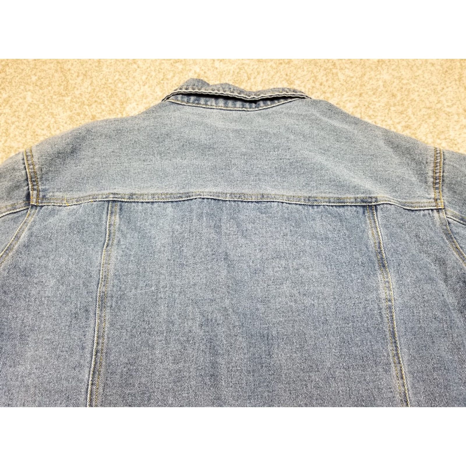 Vintage VINTAGE Most Wanted Denim Jacket Mens L Blue Long Sleeve Trucker Workwear Casual Size US L / EU 52-54 / 3 - 6 Thumbnail