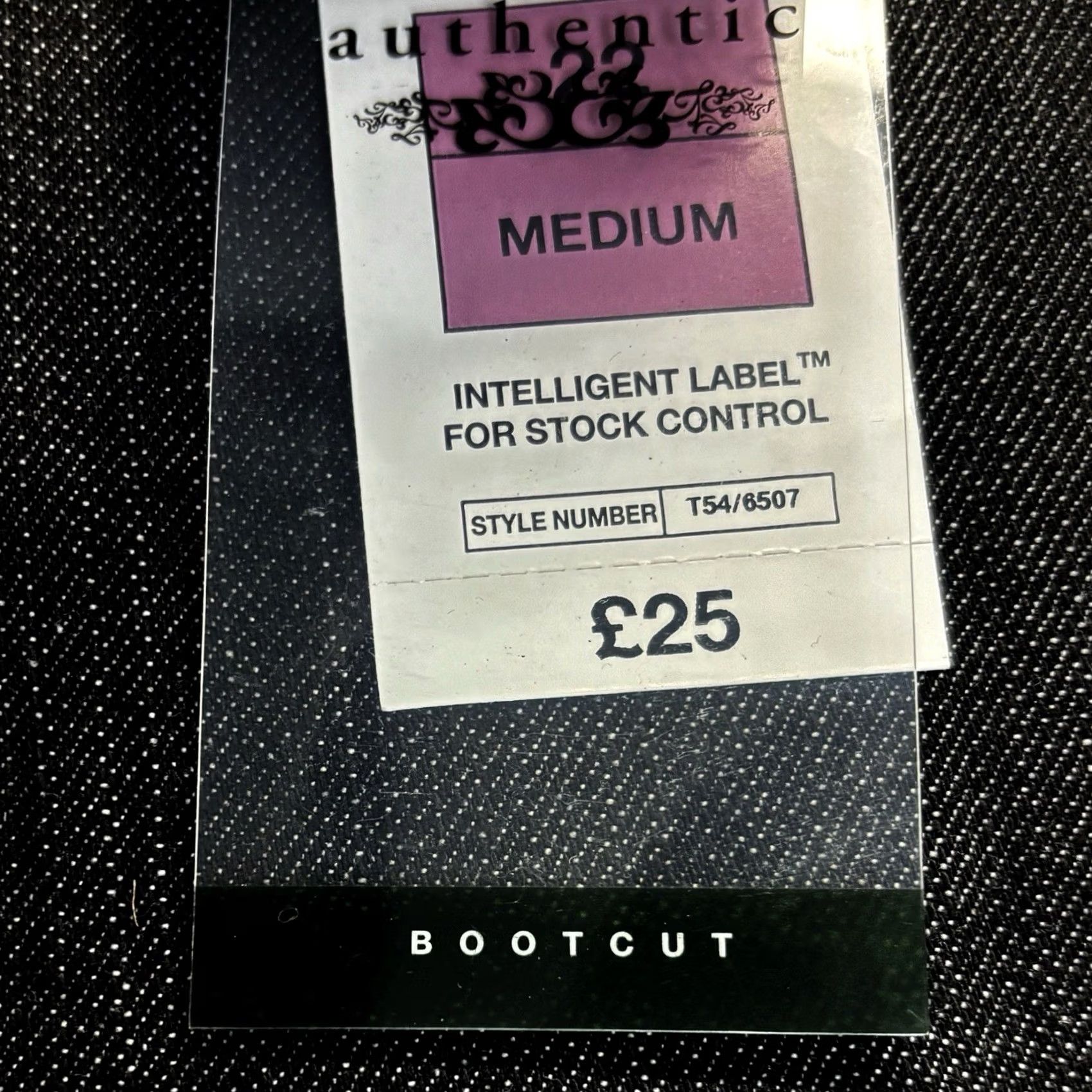 Marks & Spencer Marks & Spencer Bootcut Jeans Women UK22 L32 Black New With Tags Size 40" / US 18 - 6 Thumbnail