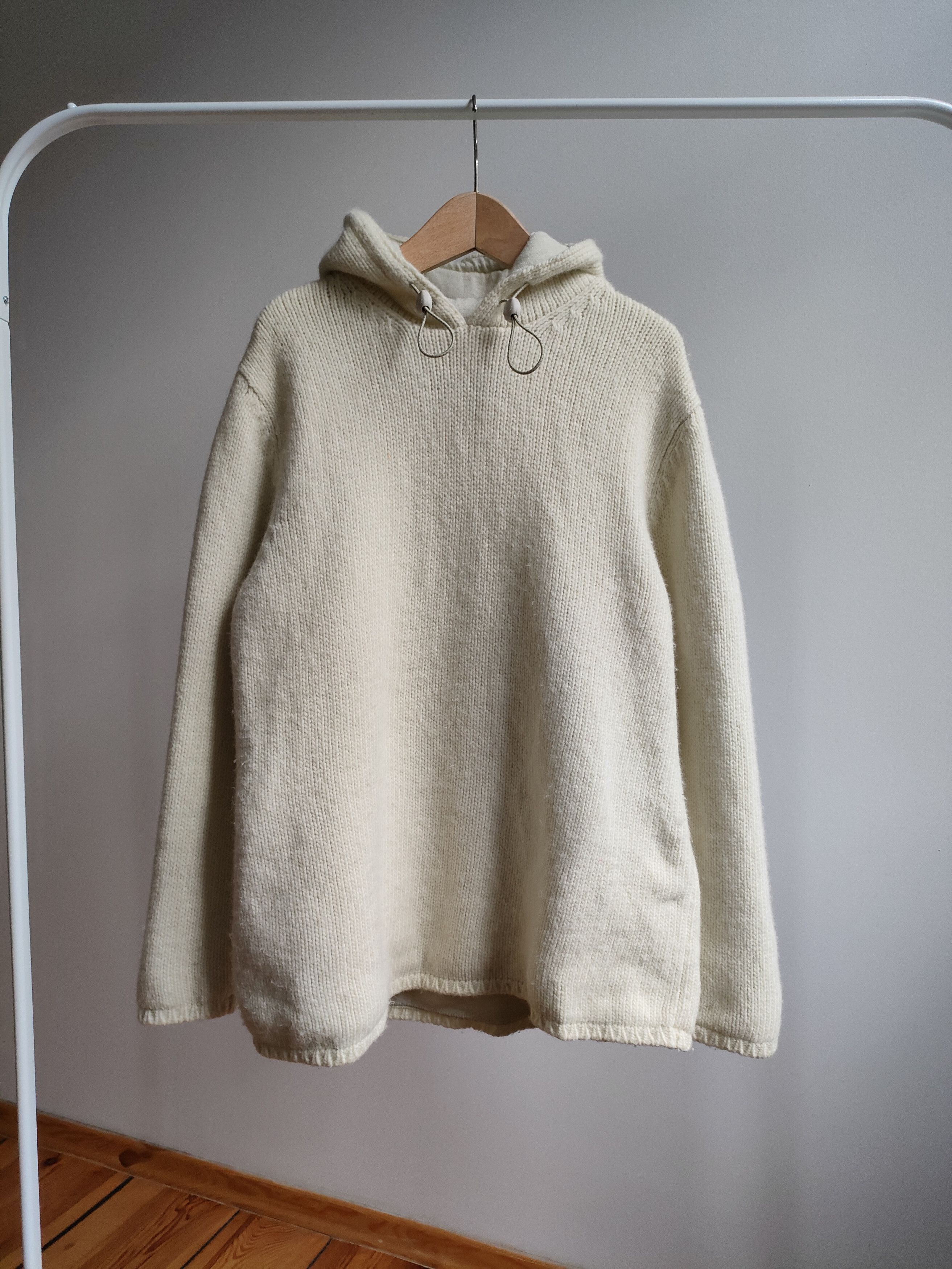 2000s Mandarina Duck Hooded Sweater With Hood Drawstring