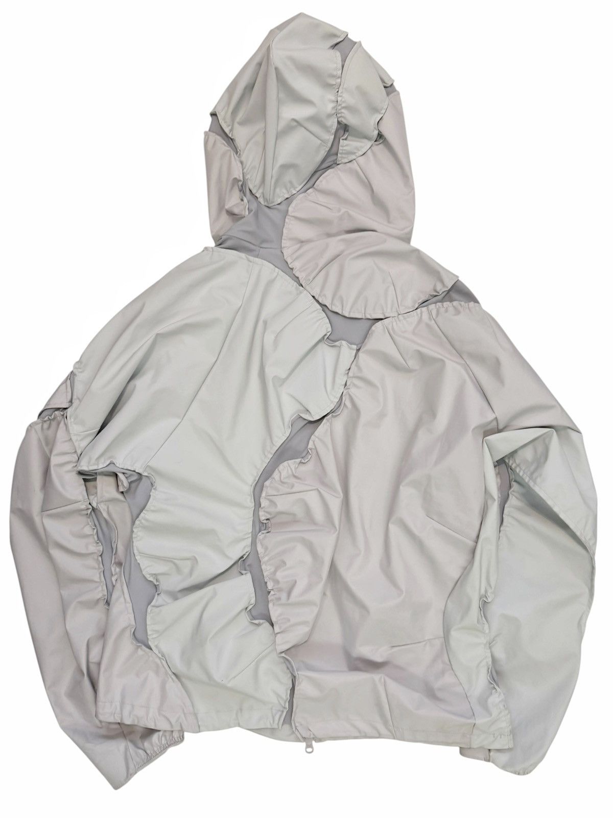 POST ARCHIVE FACTION (PAF) 6.0 Left Patchwork Deconstructed Windbreaker Jacket Shell Size US M / EU 48-50 / 2 - 2 Thumbnail